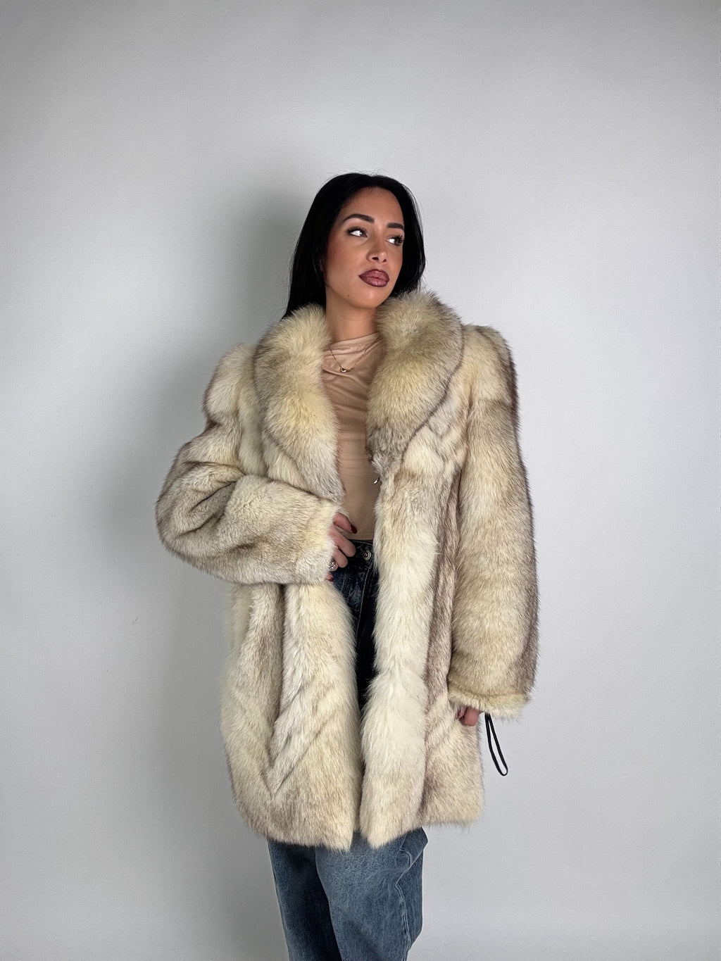 Mink Bomber Jacket