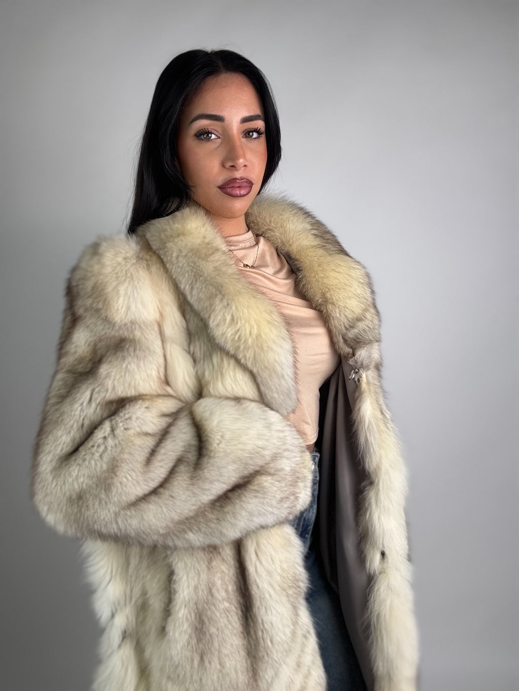 Mink Bomber Jacket