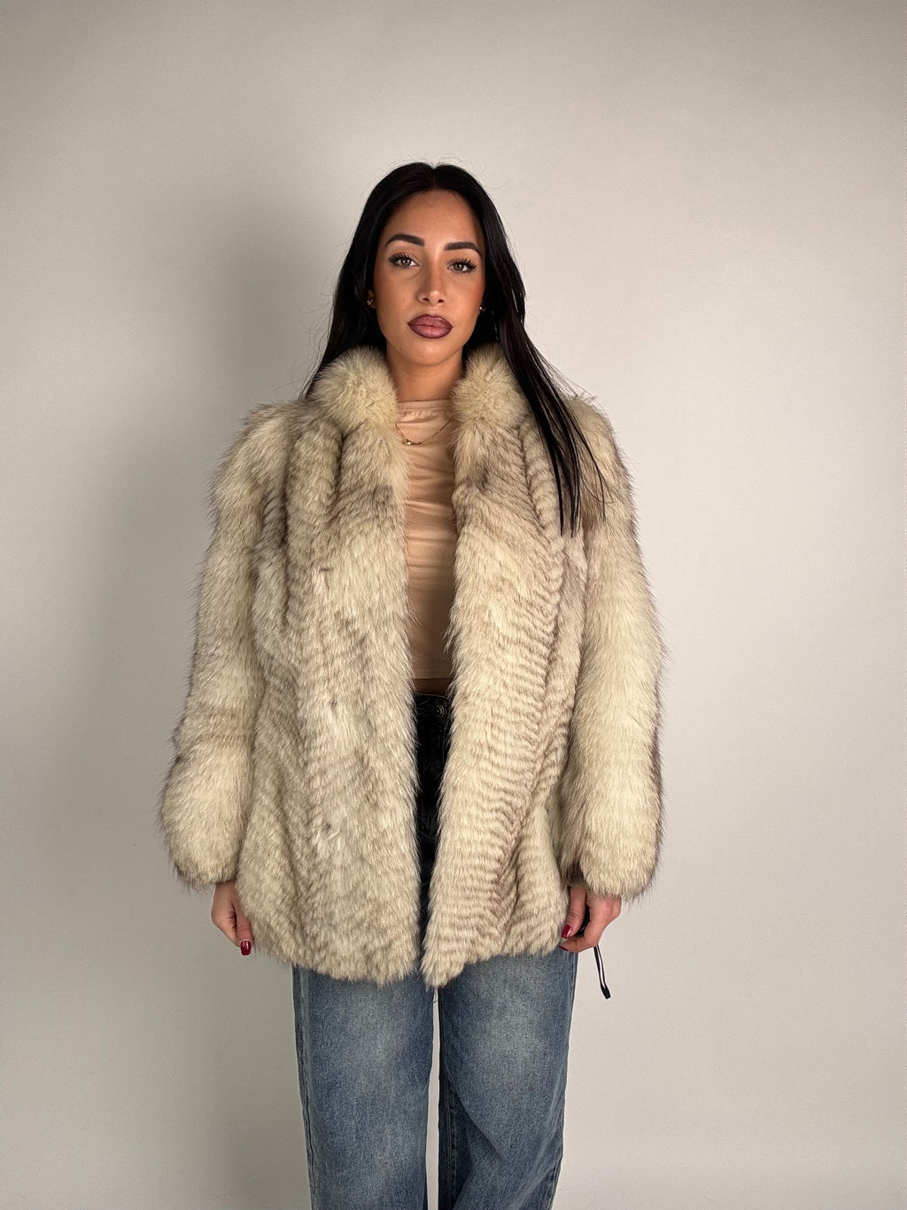Mink Bomber Jacket