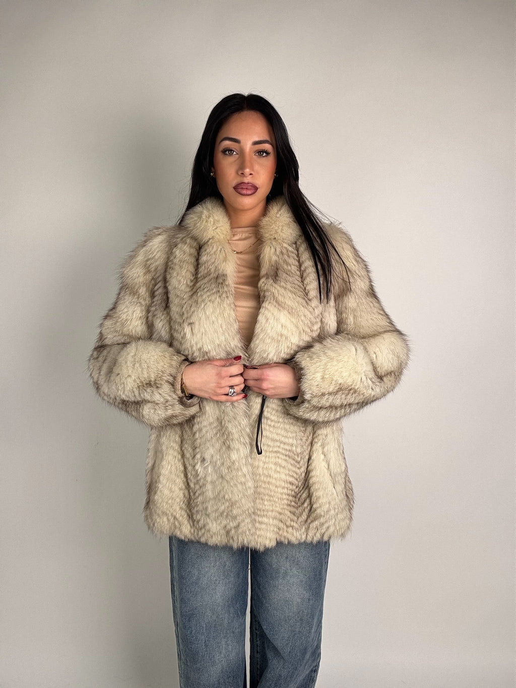 Mink Bomber Jacket
