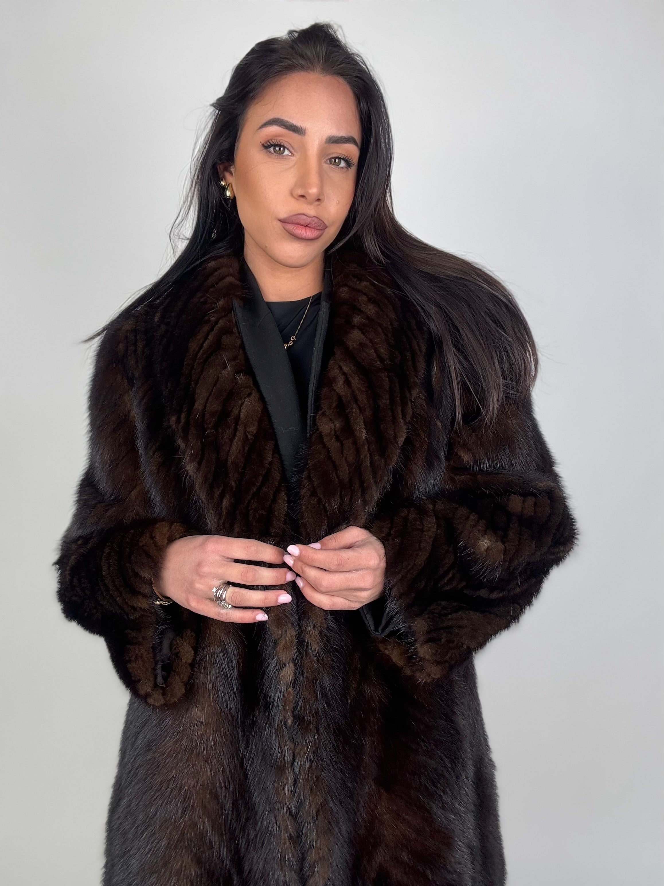 Cappotto in visone N640