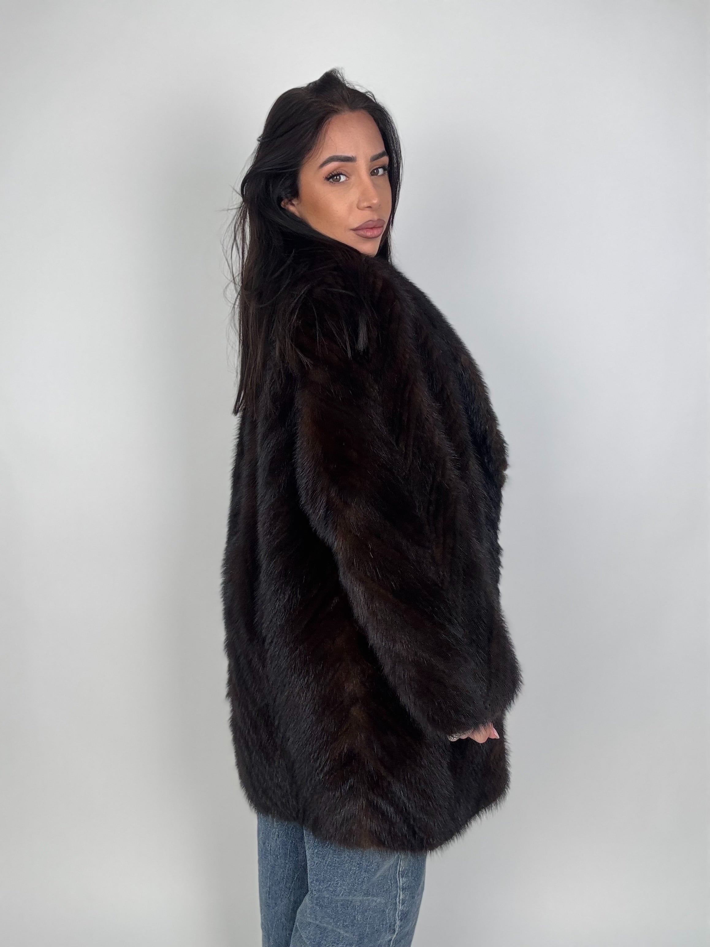 Cappotto in visone N640
