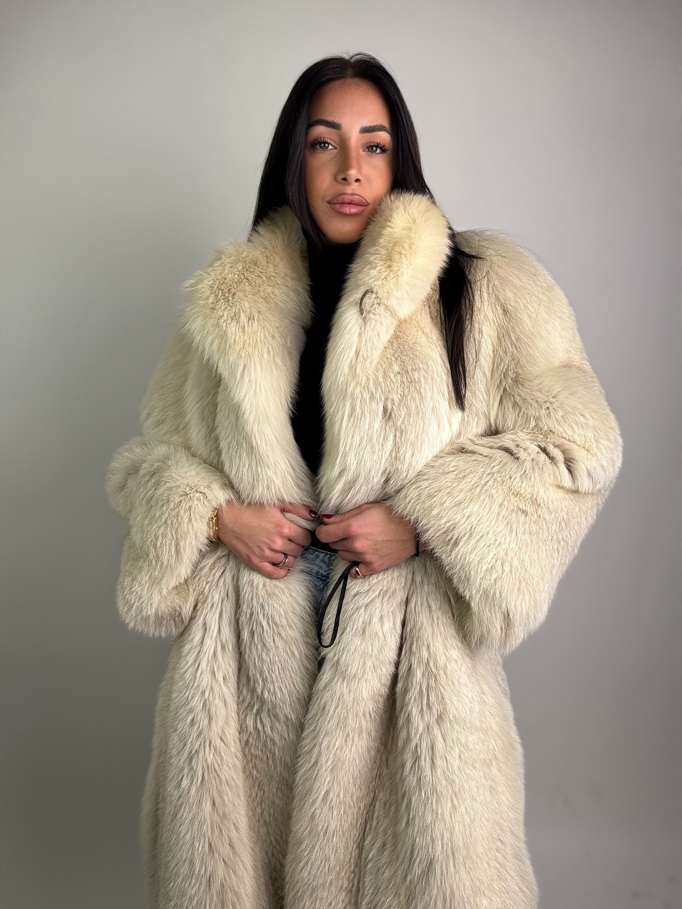 Cappotto in volpe shadow N53