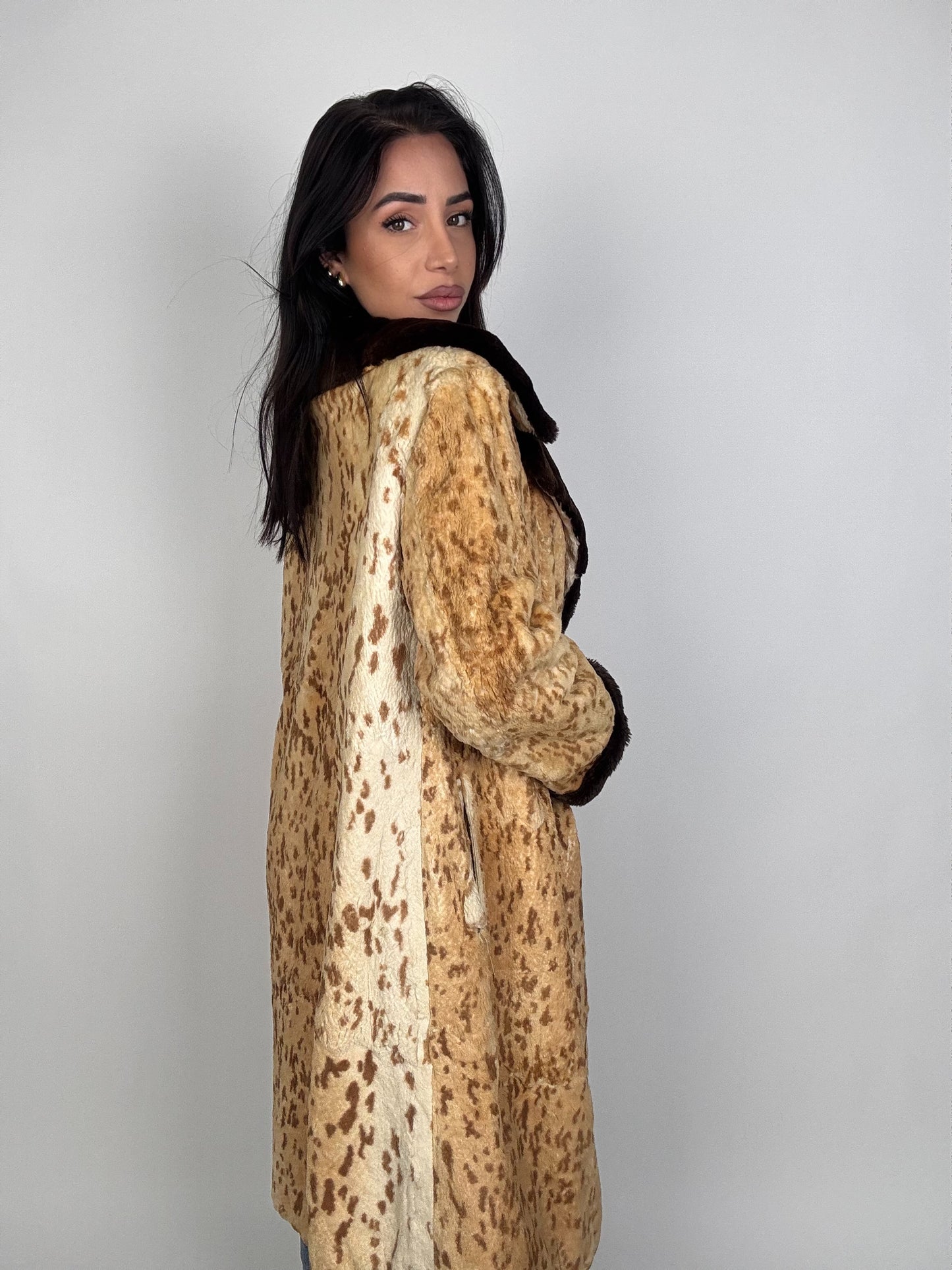 Cappotto in visone rasato N469