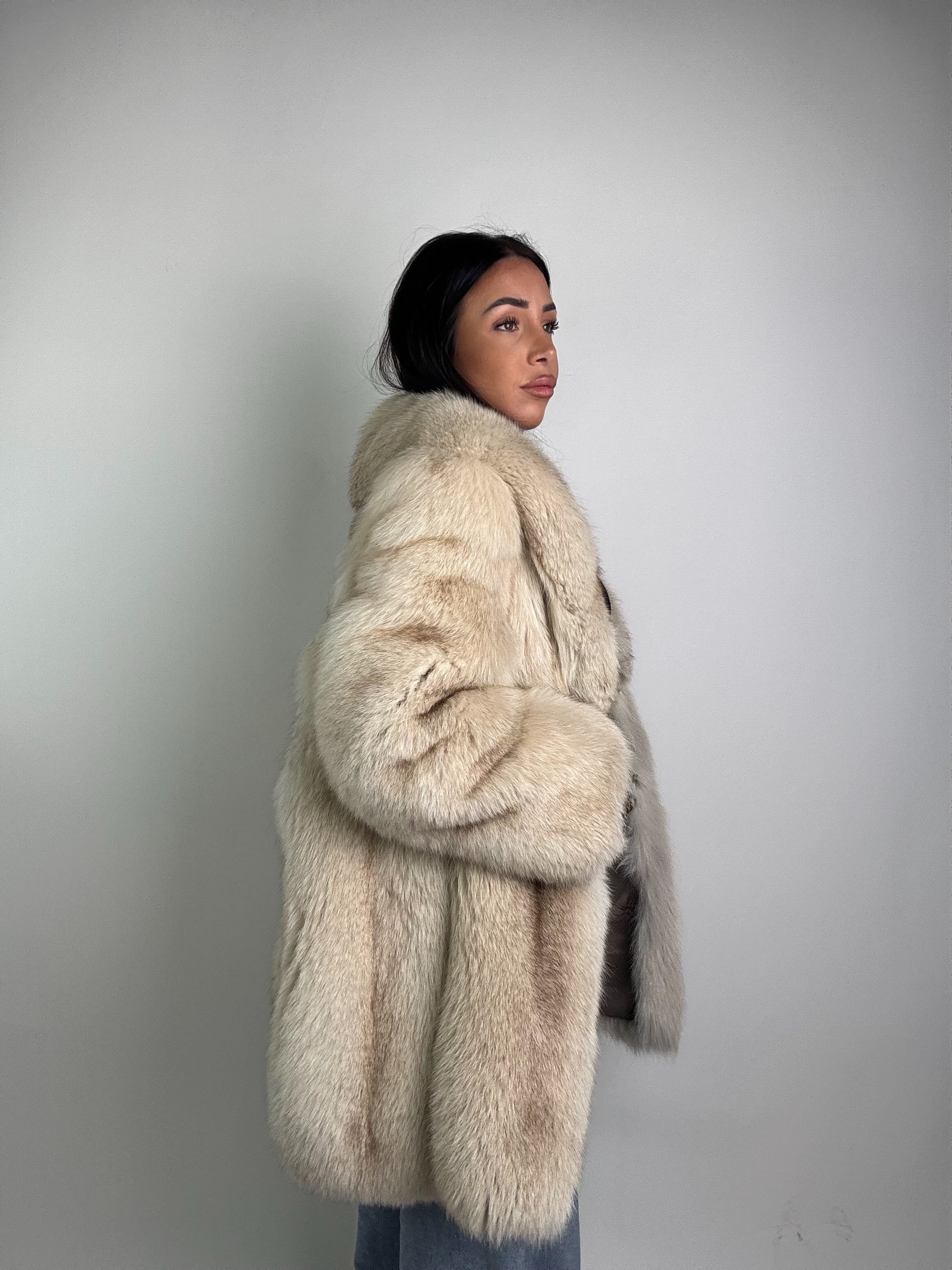 Giacca in volpe della groenlandia N55