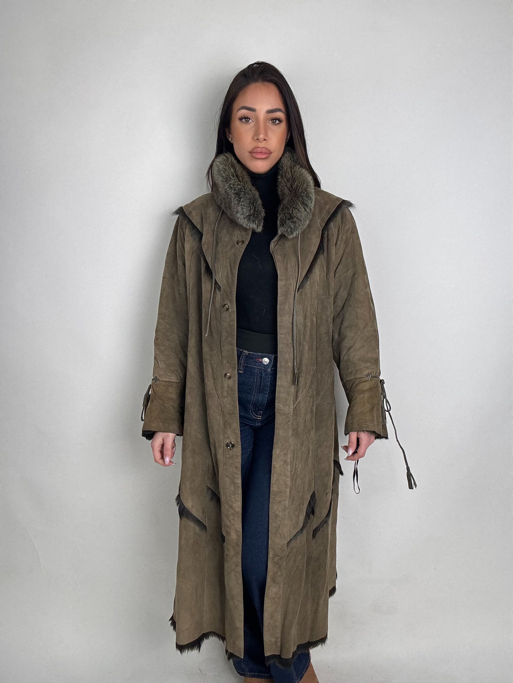 Shearling coat N174