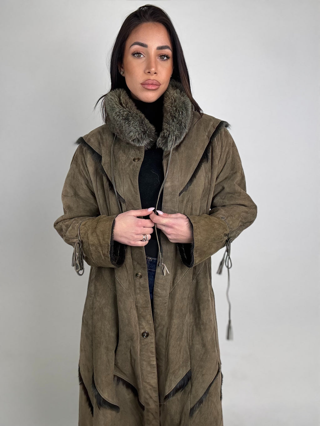Shearling coat N174