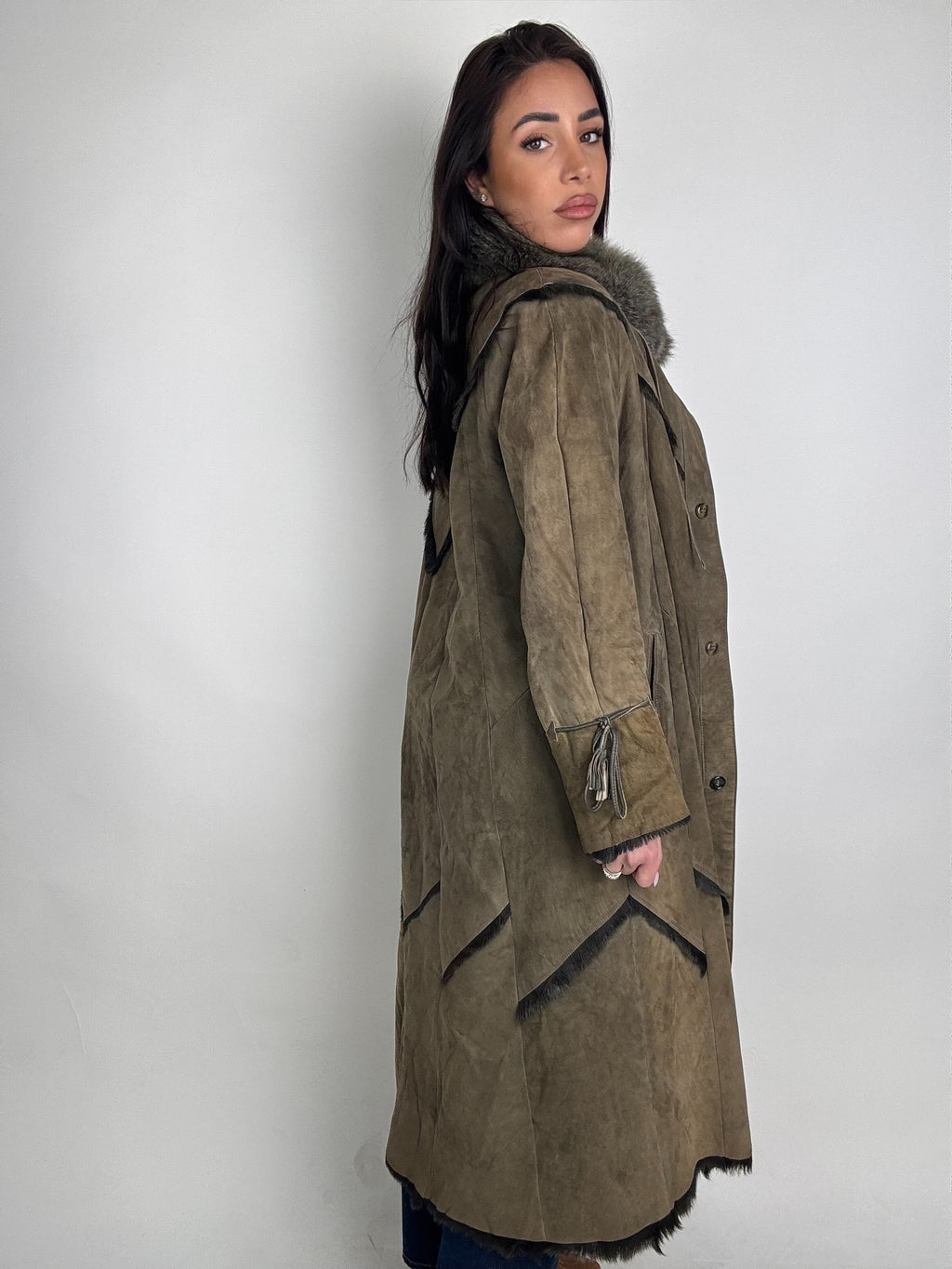 Shearling coat N174