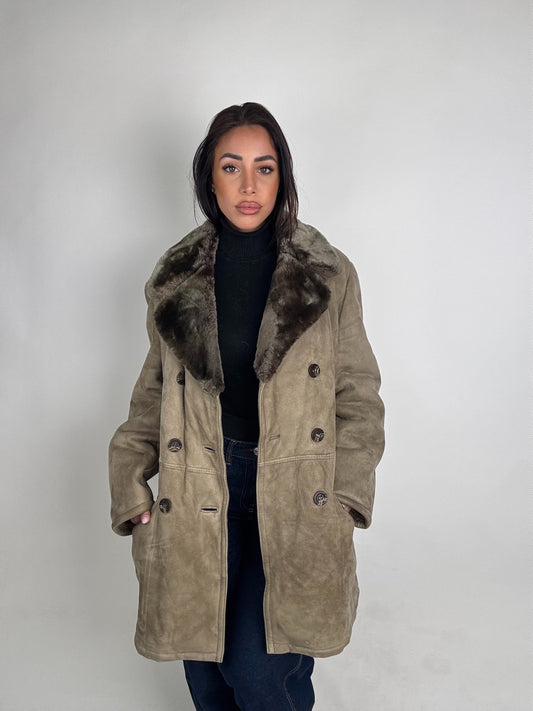 Shearling coat N176