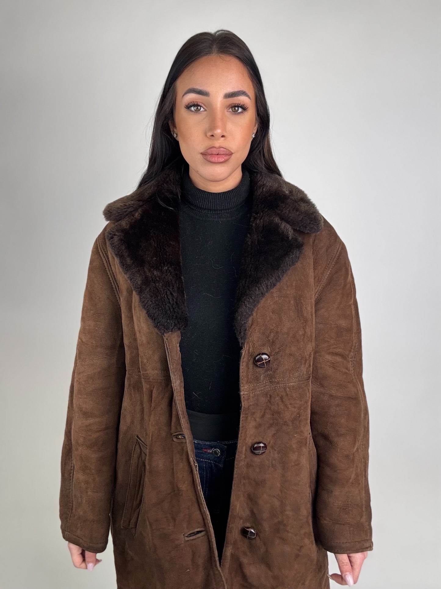 Shearling coat N184