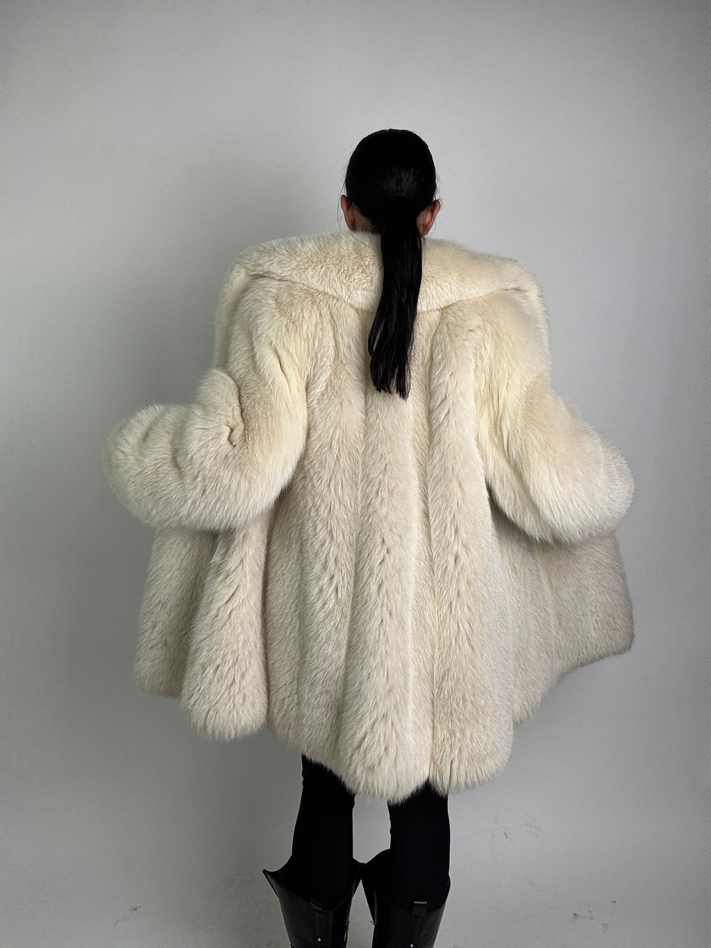 Giacca in volpe della groenlandia N57