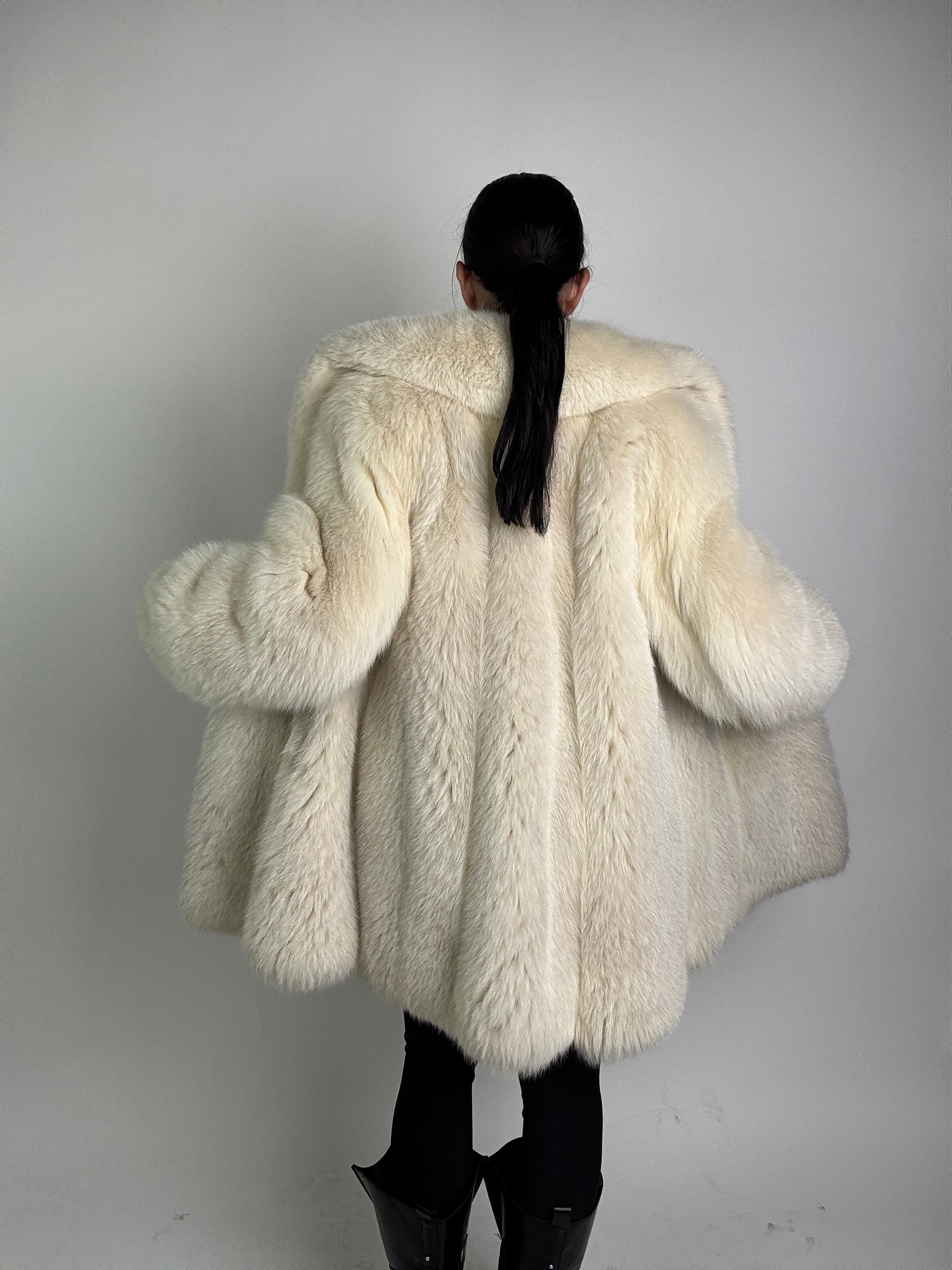 Giacca in volpe della groenlandia N57