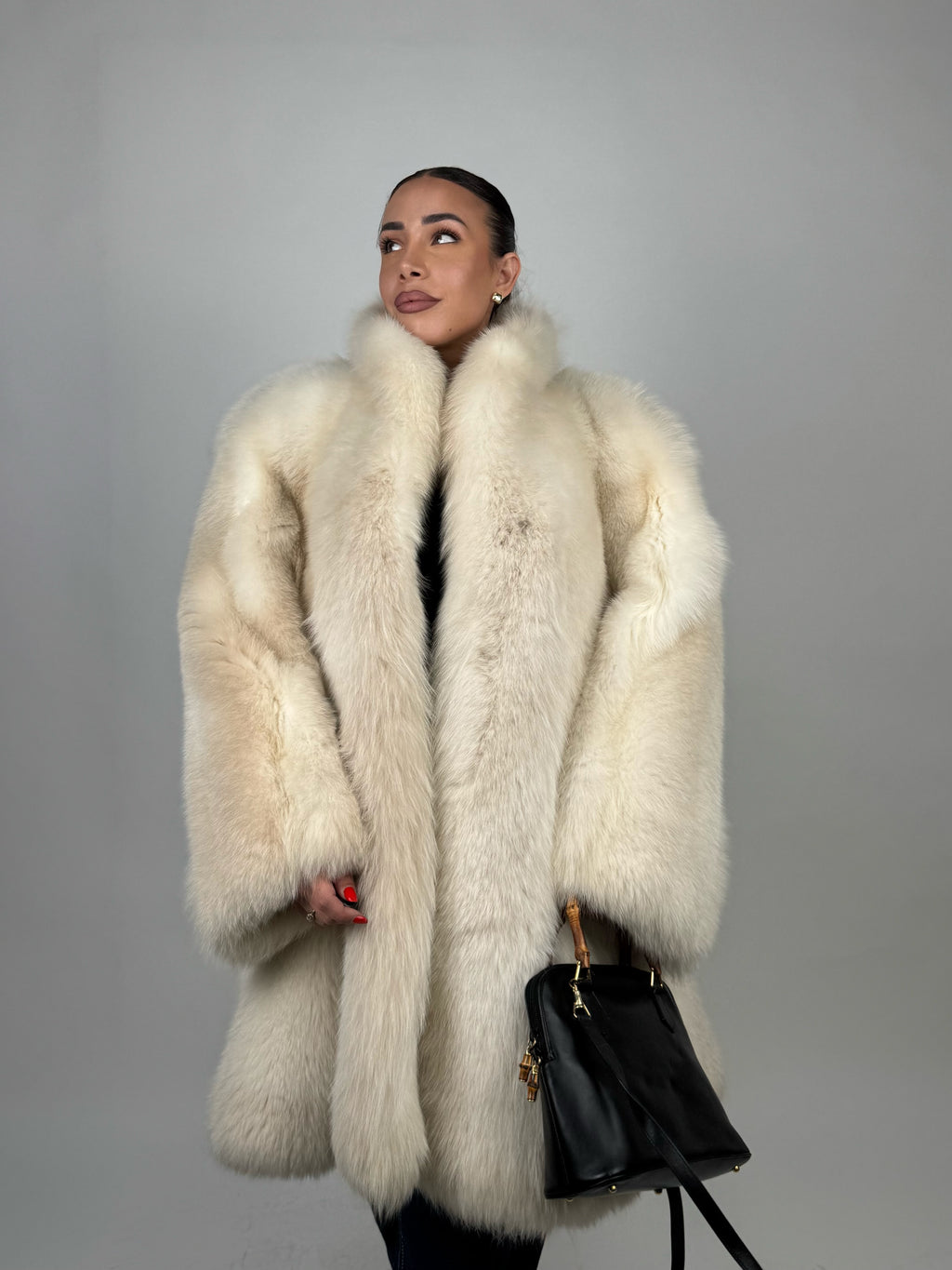 Cappotto in volpe shadow N34