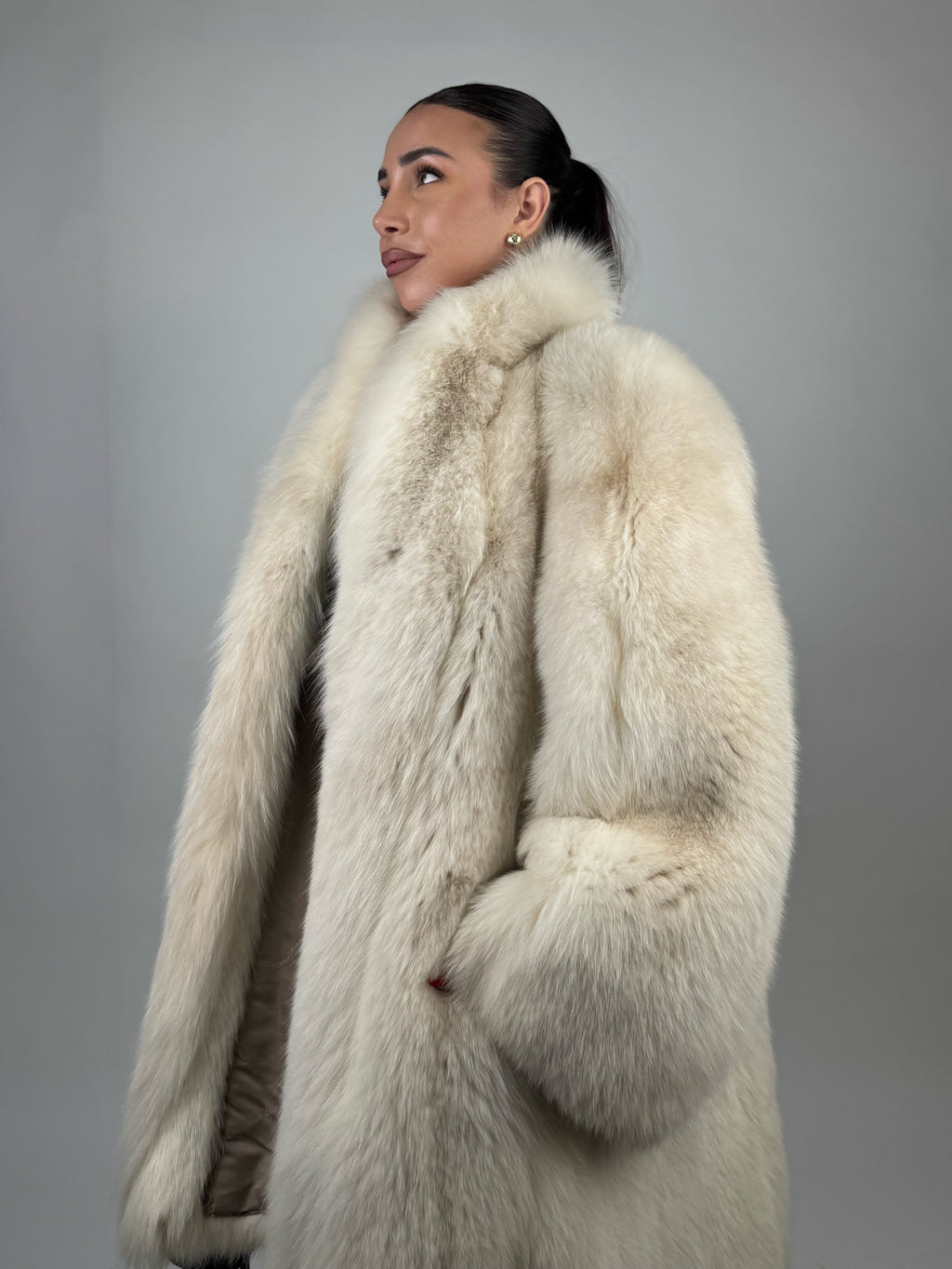 Cappotto in volpe shadow N34