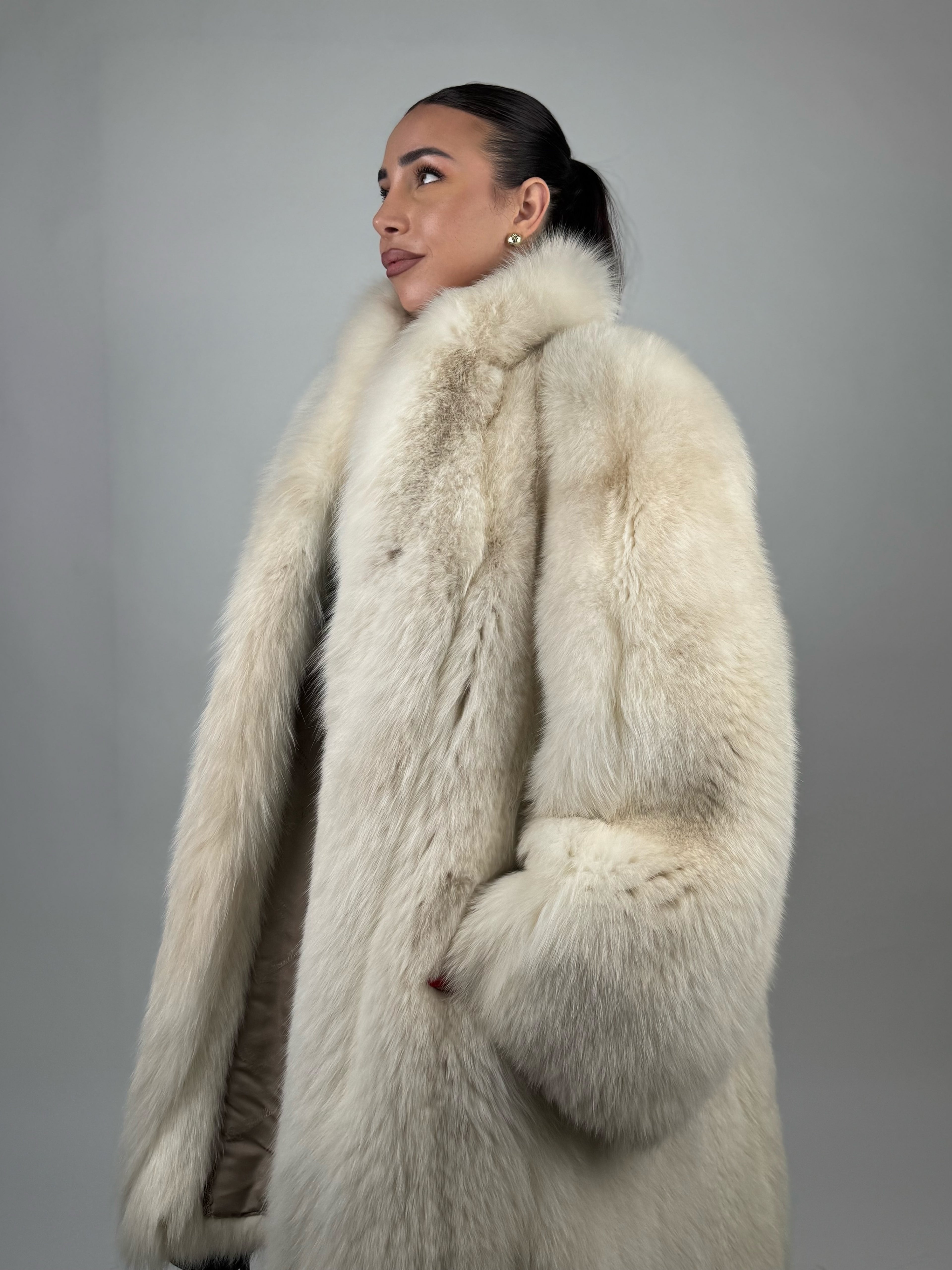 Cappotto in volpe shadow N34