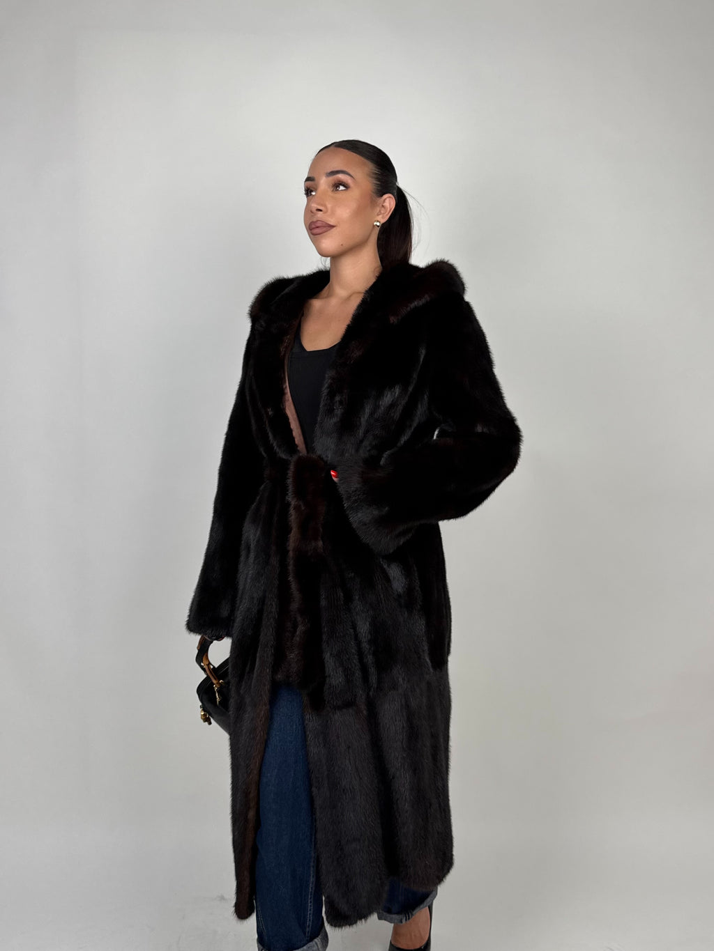Cappotto in visone N673