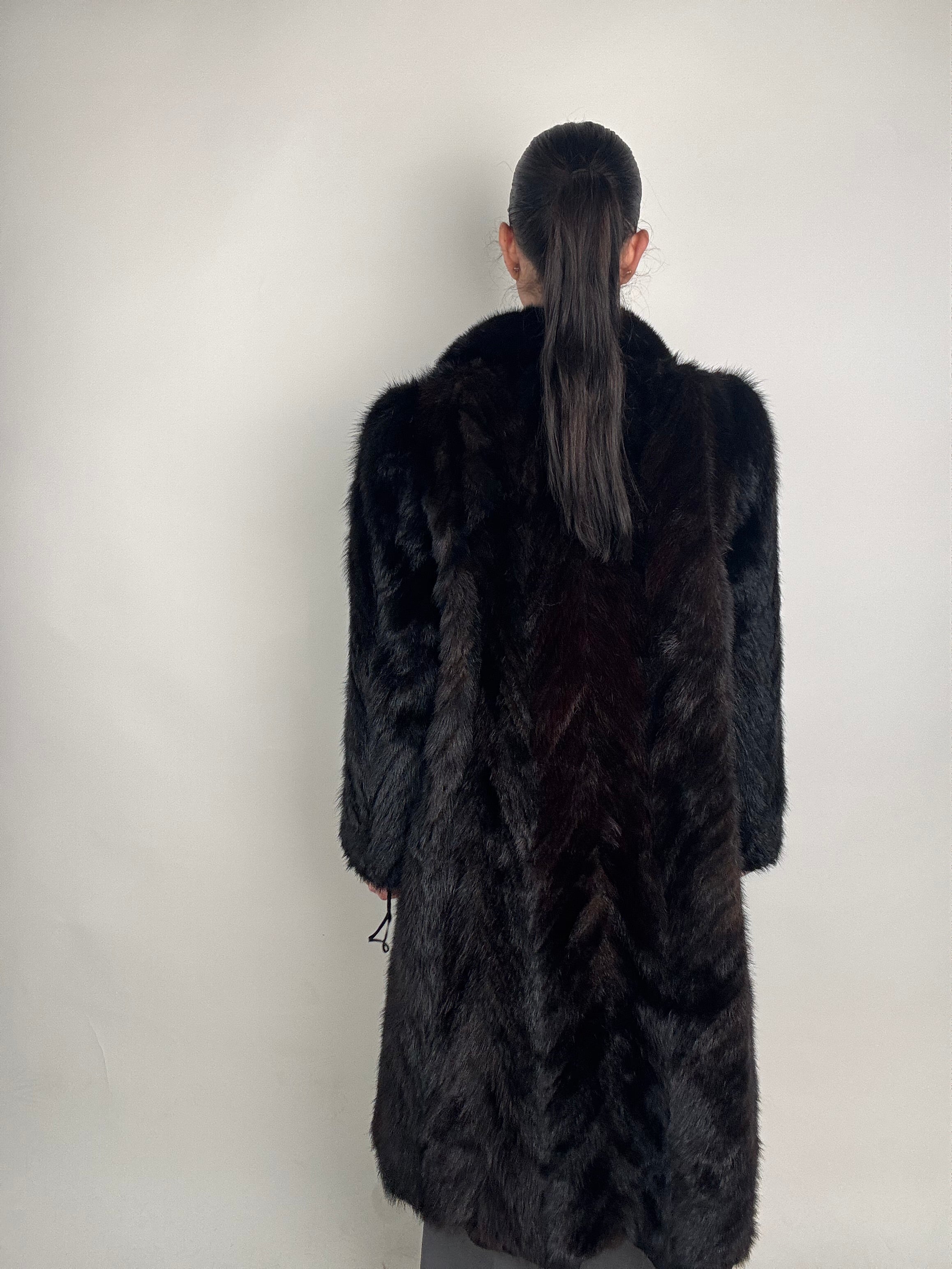 Cappotto in visone N466