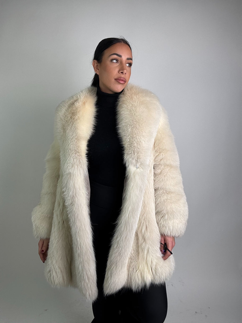 Giacca in volpe della groenlandia N57