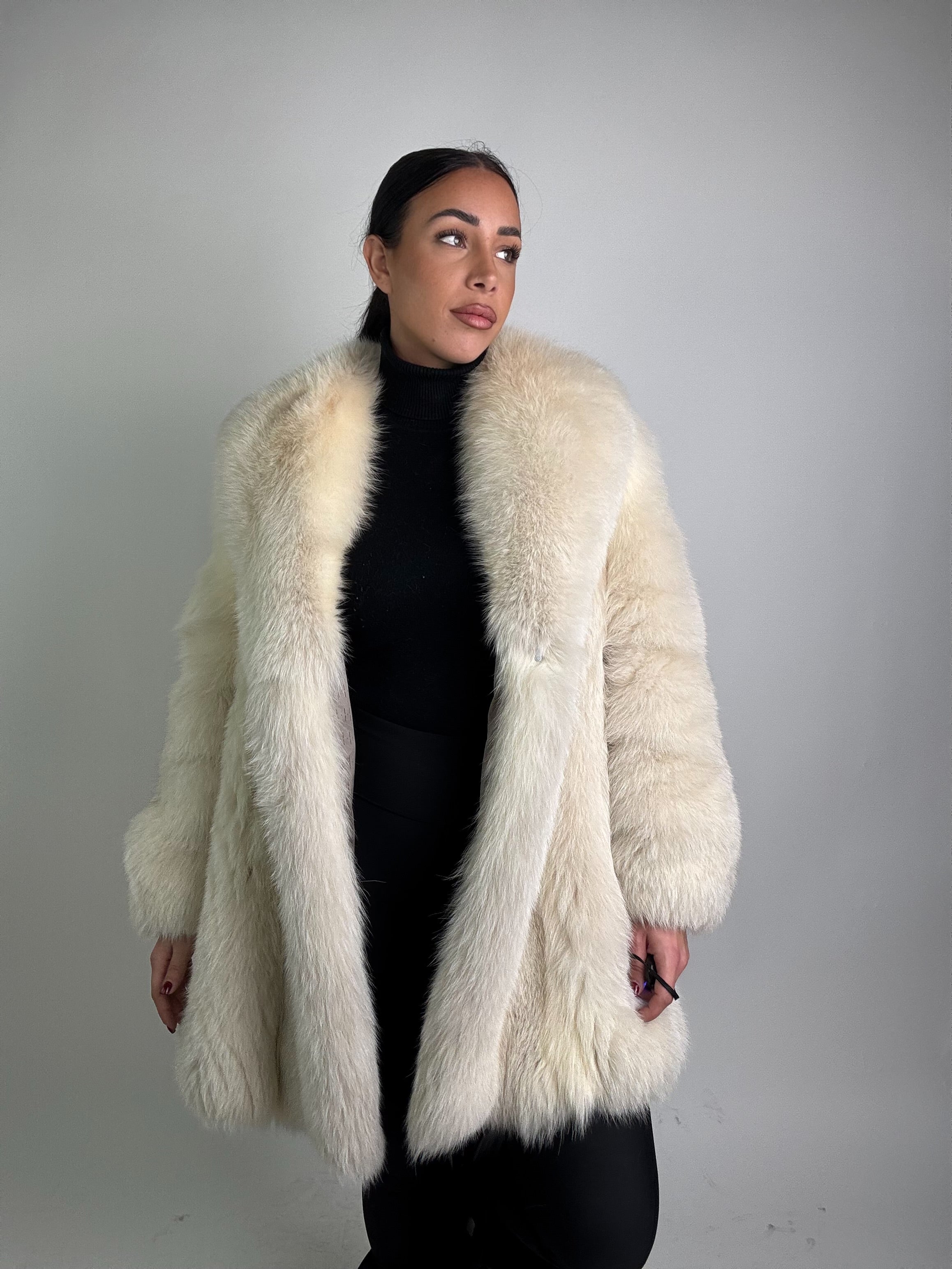 Giacca in volpe della groenlandia N57