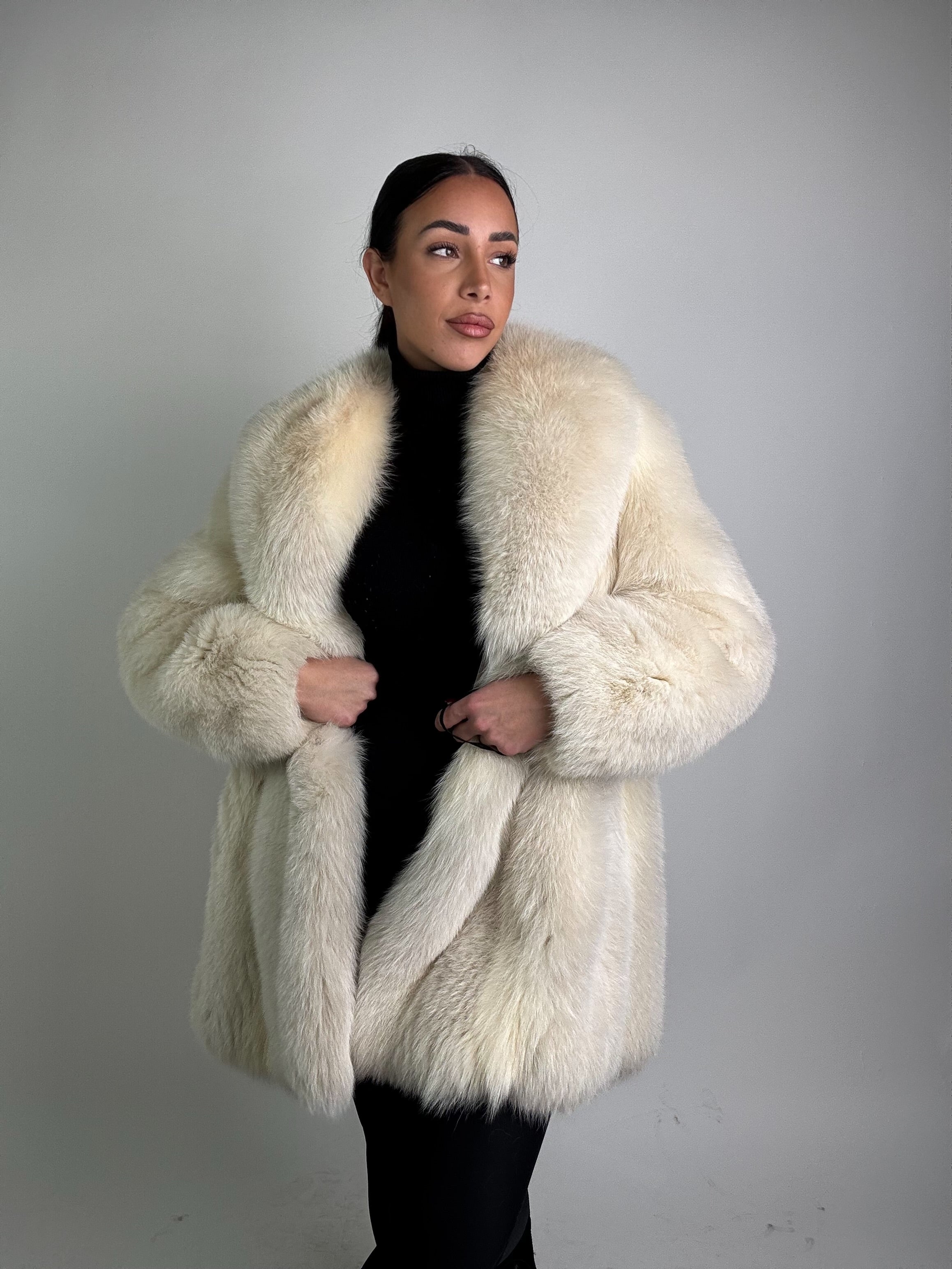 Giacca in volpe della groenlandia N57