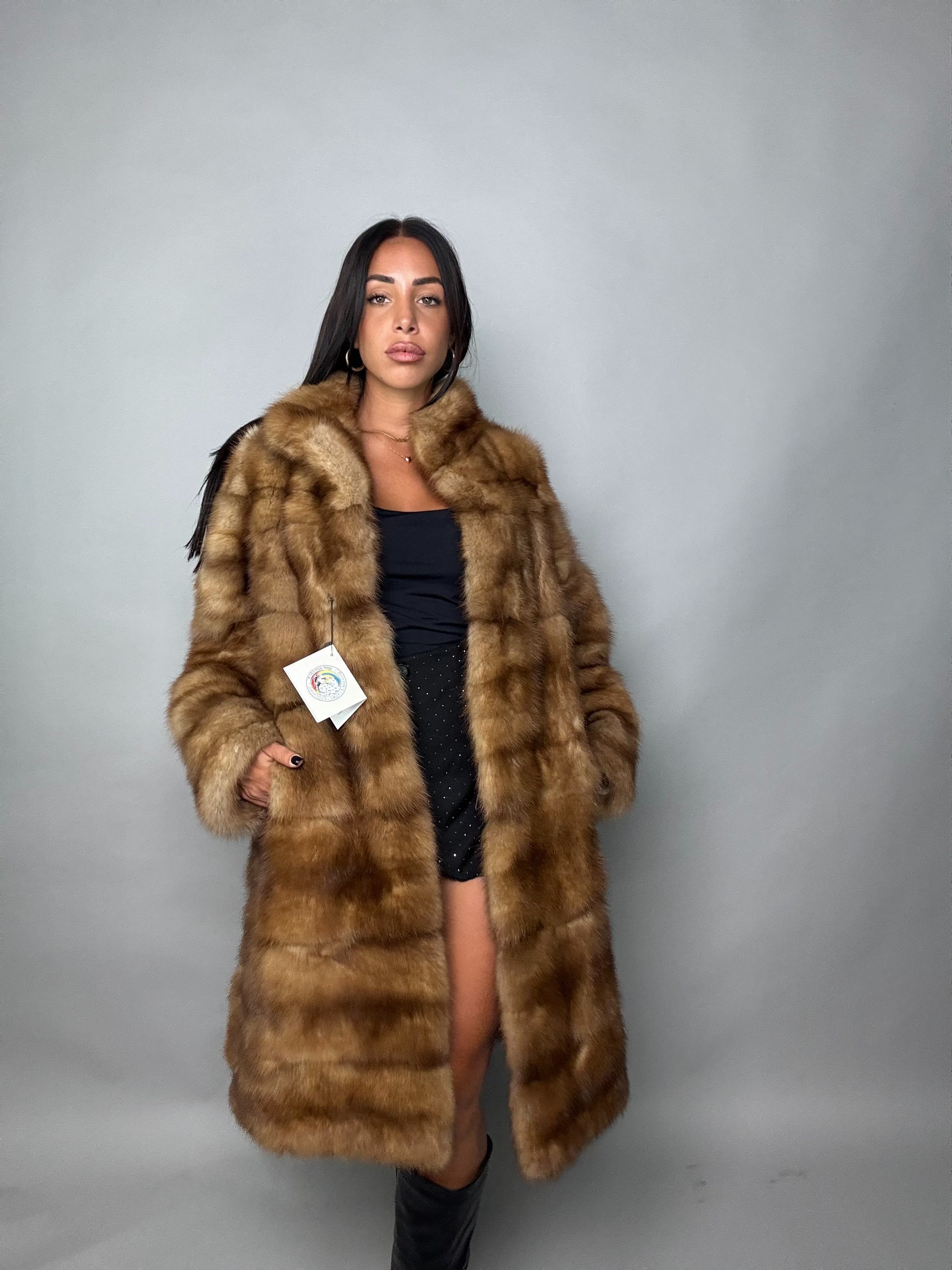 Cappotto in zibellino