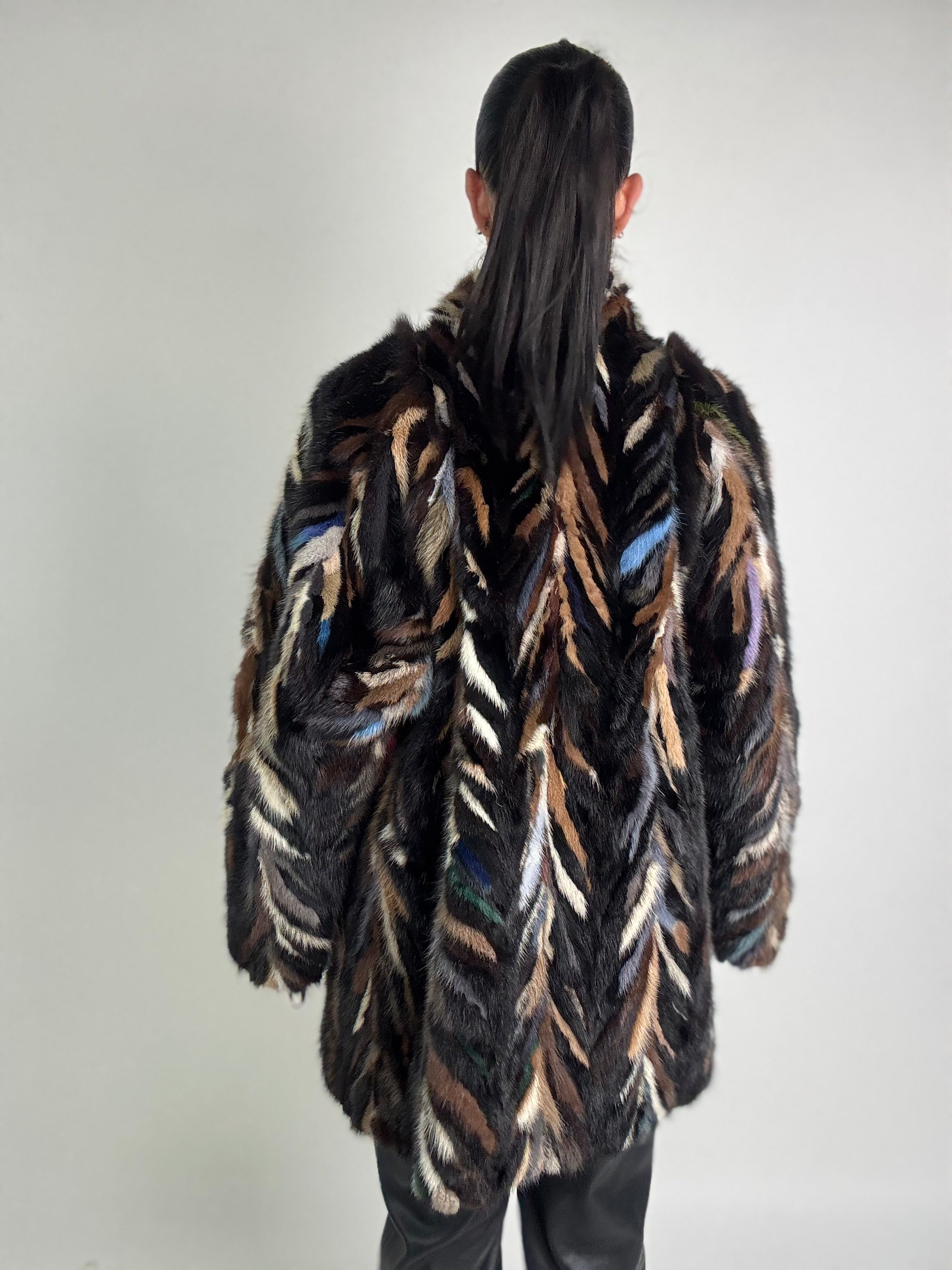 Cappotto in visone N545
