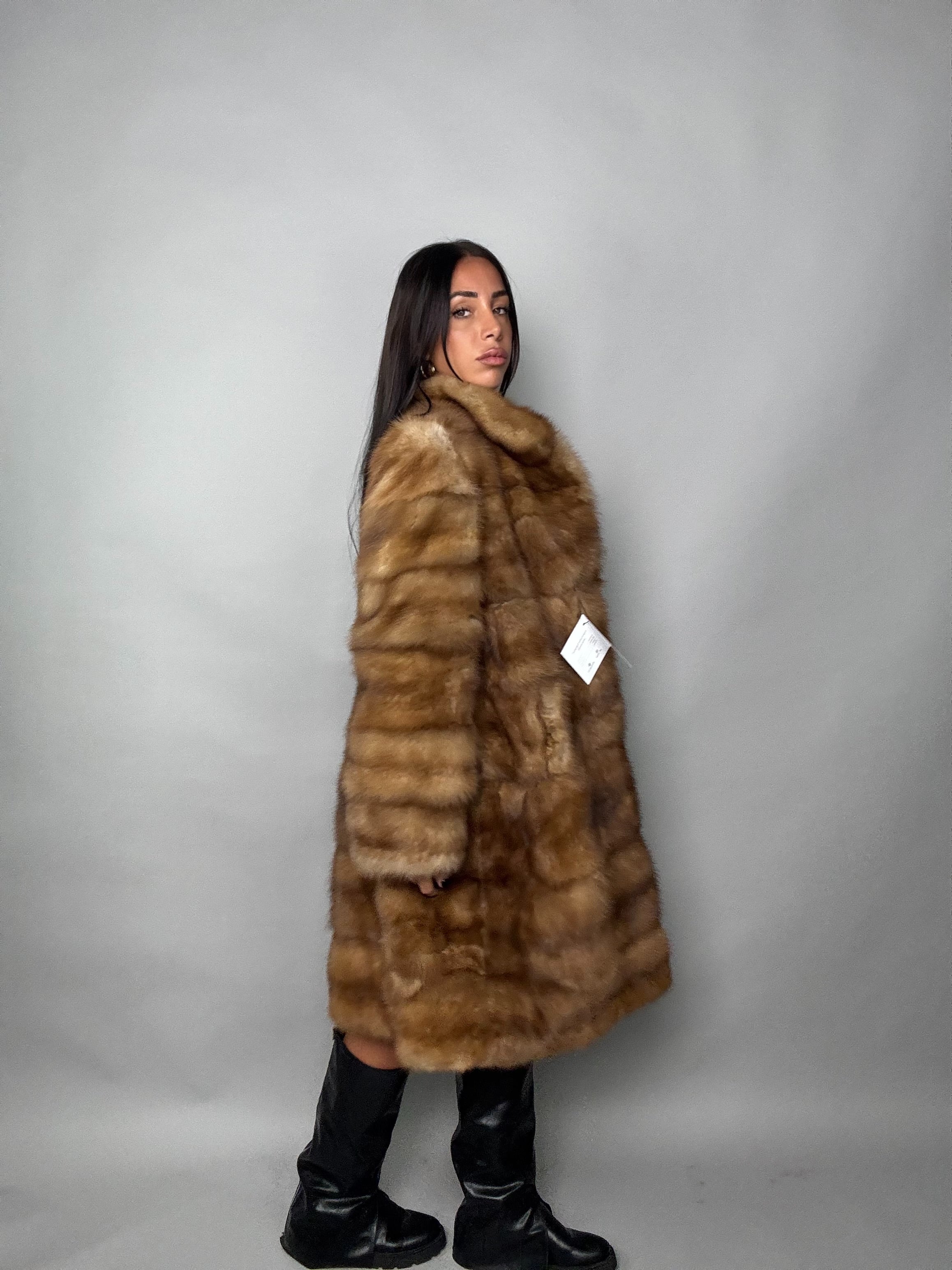 Cappotto in zibellino