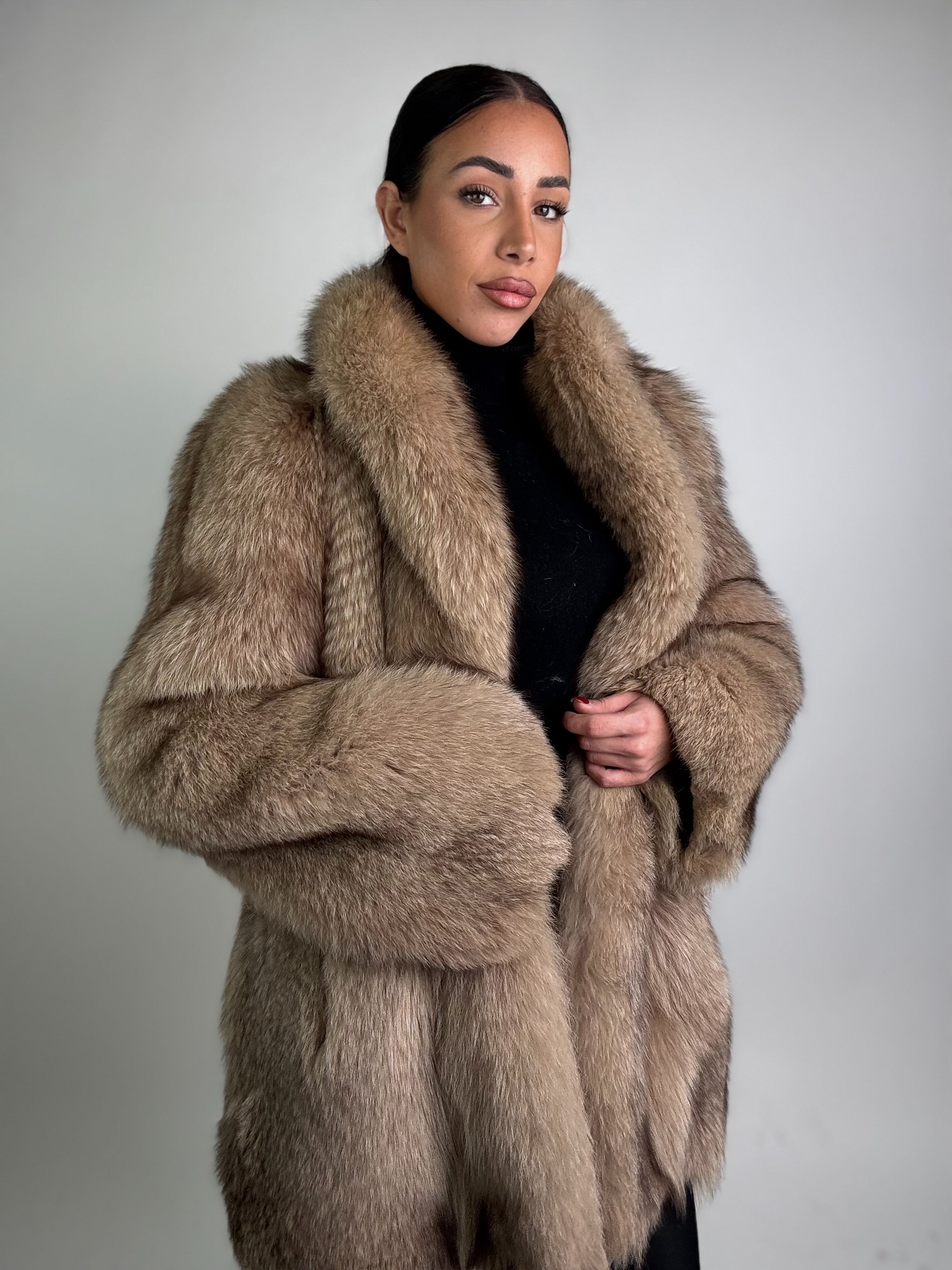 Giacca in volpe della groenlandia N59