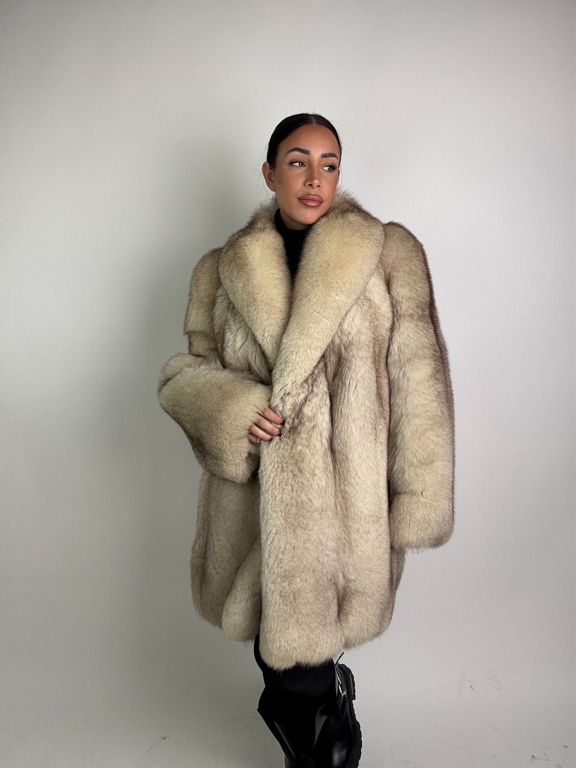 Giacca in volpe della groenlandia N60