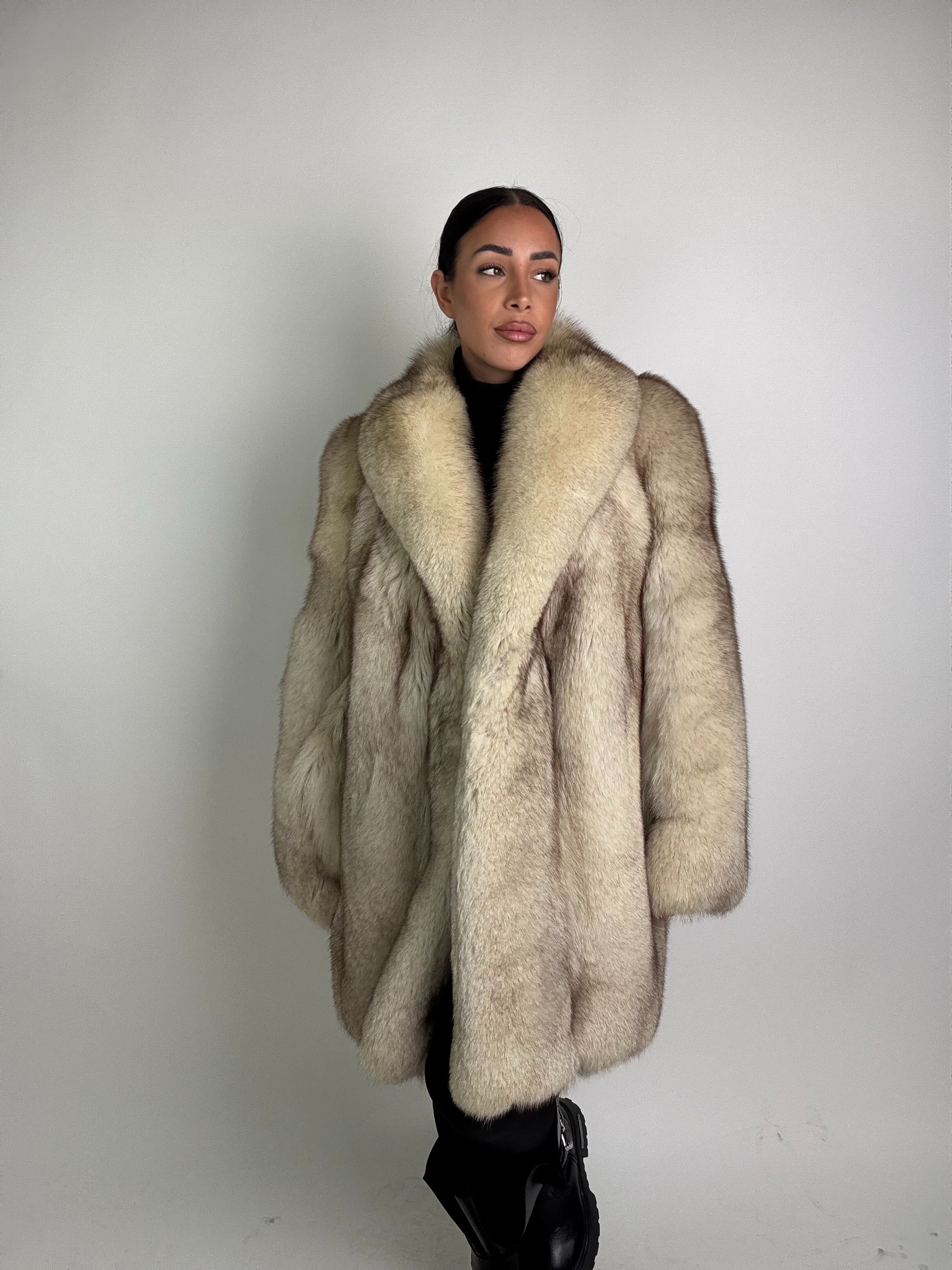 Giacca in volpe della groenlandia N60