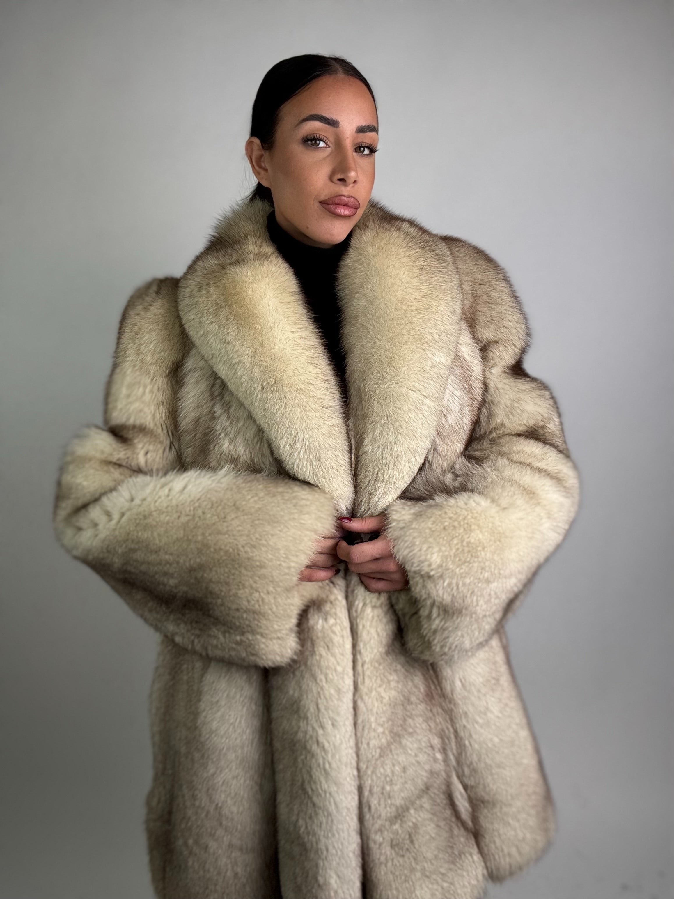 Giacca in volpe della groenlandia N60