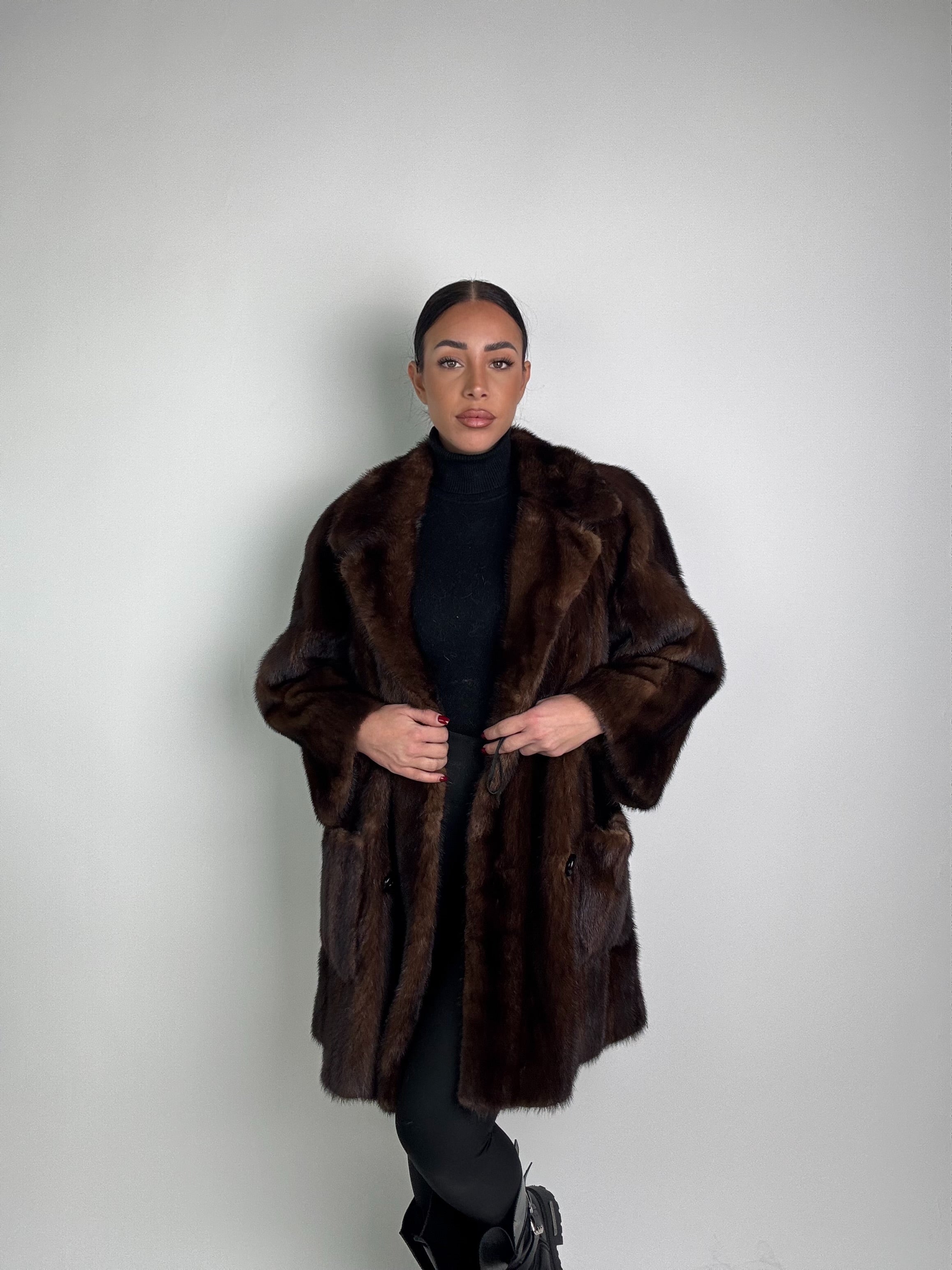 Cappotto in visone N400