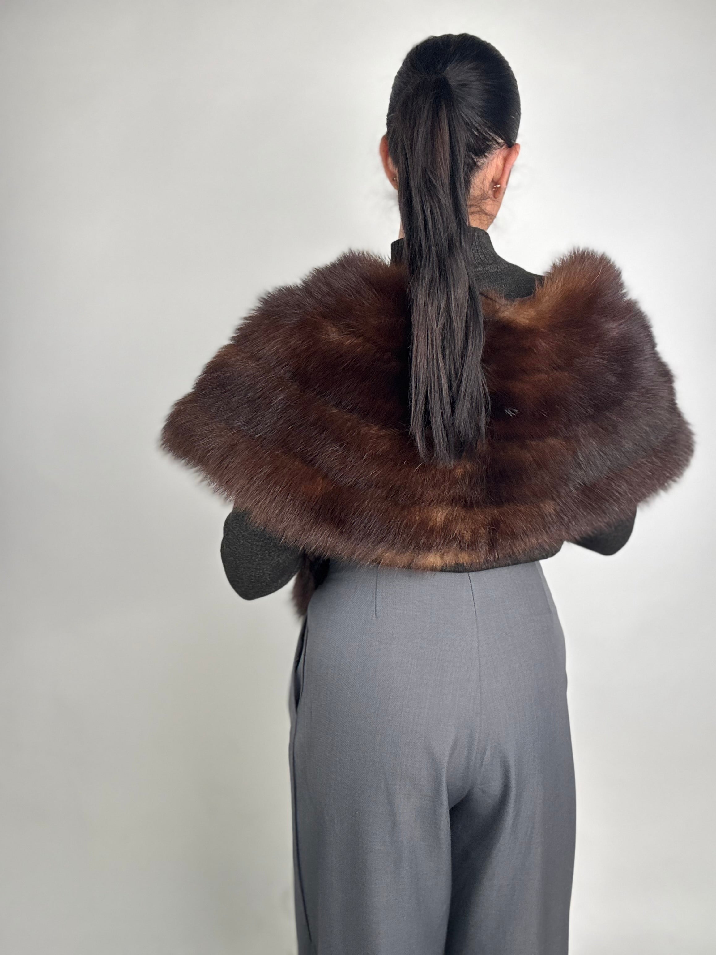 Mink Bomber Jacket