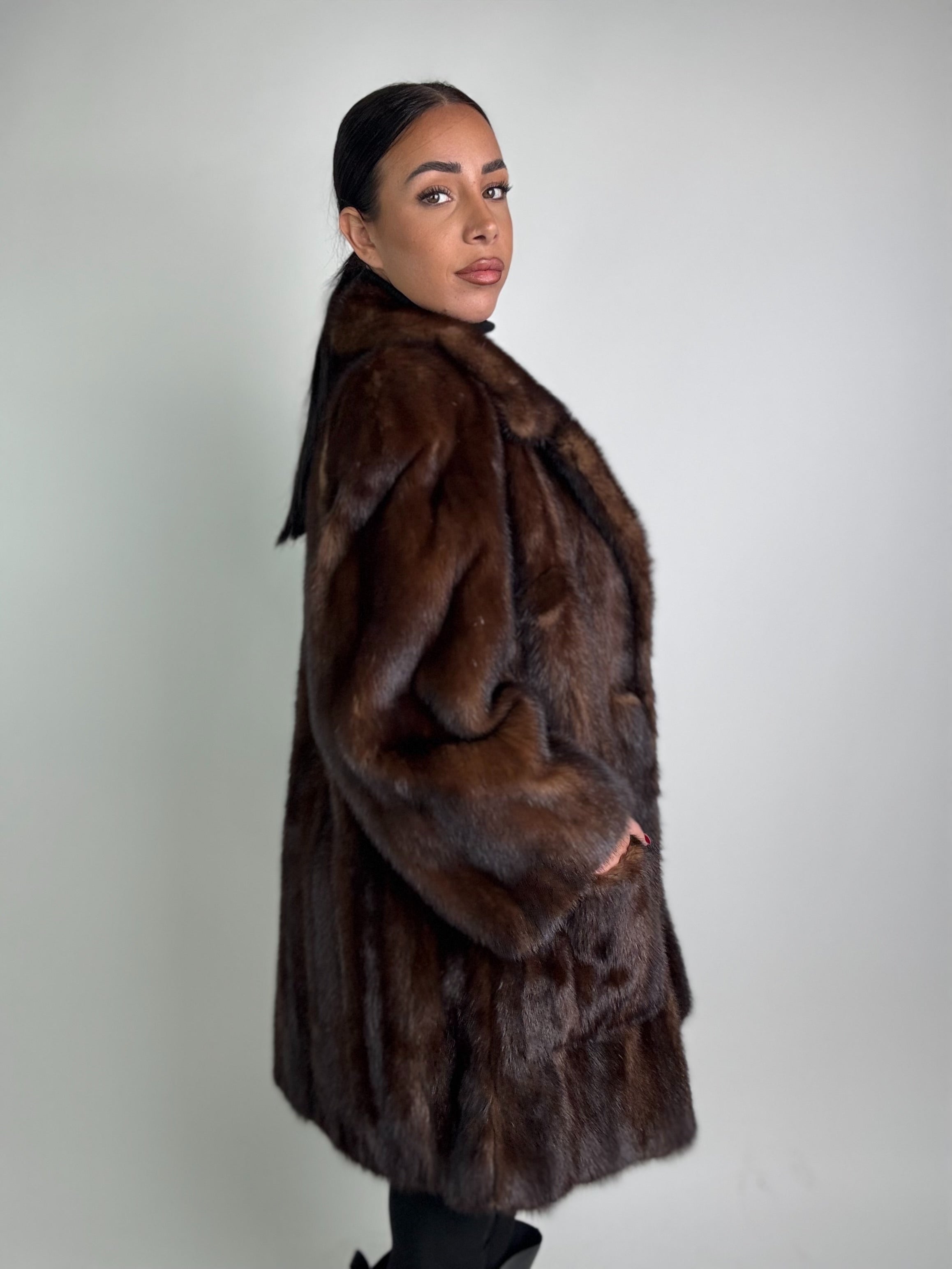 Cappotto in visone N400