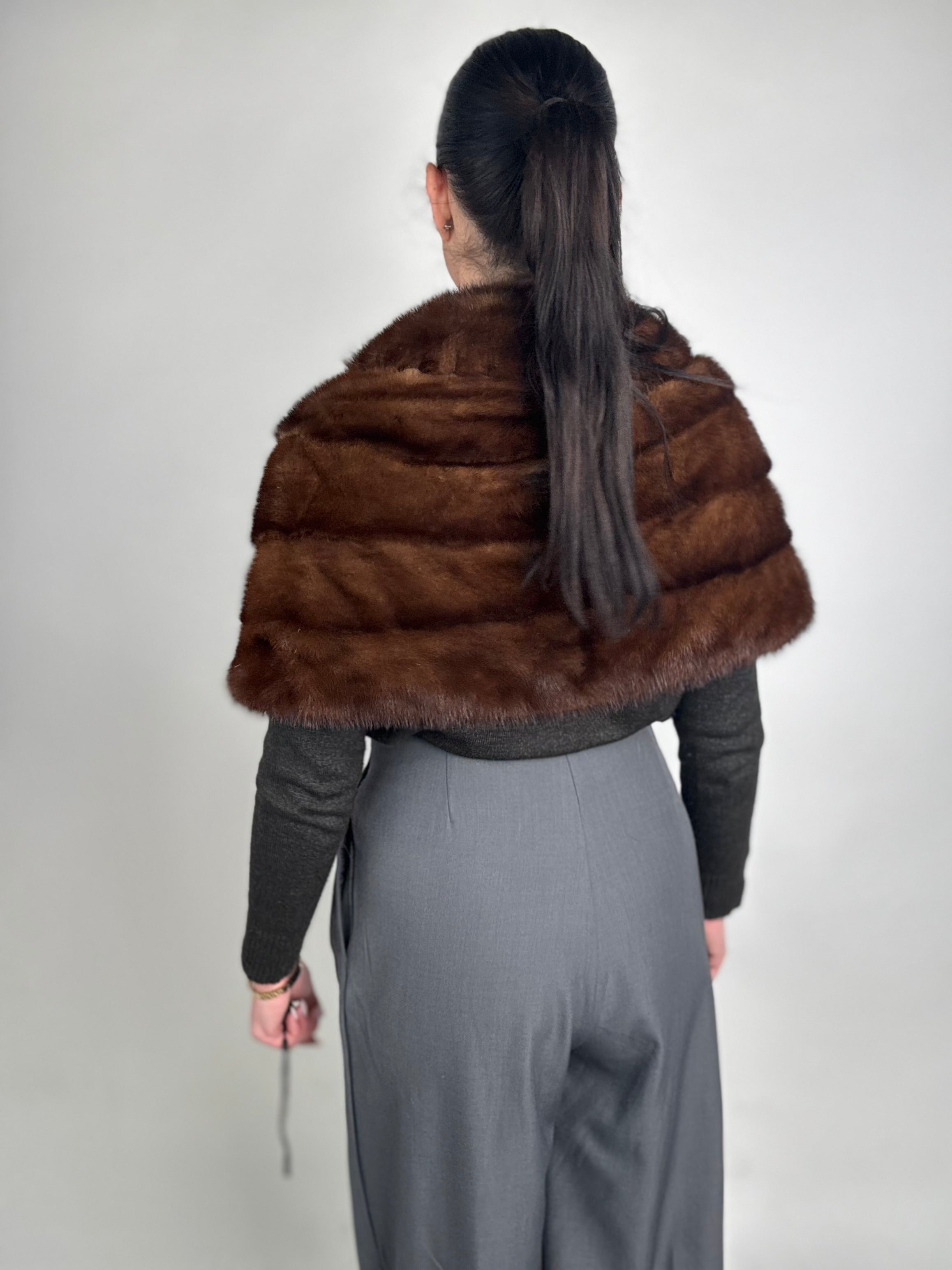 Mink Bomber Jacket