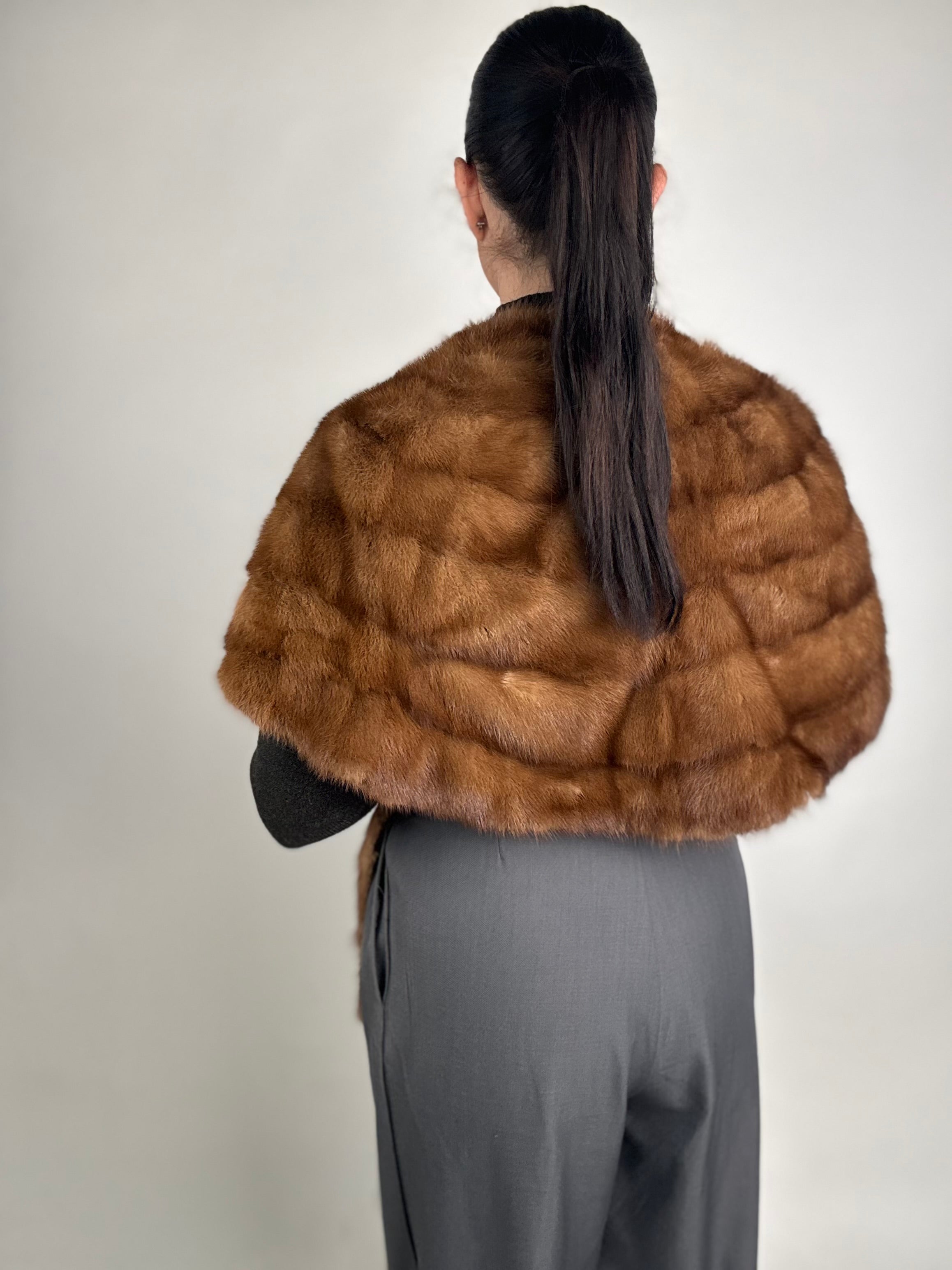 Mink Bomber Jacket