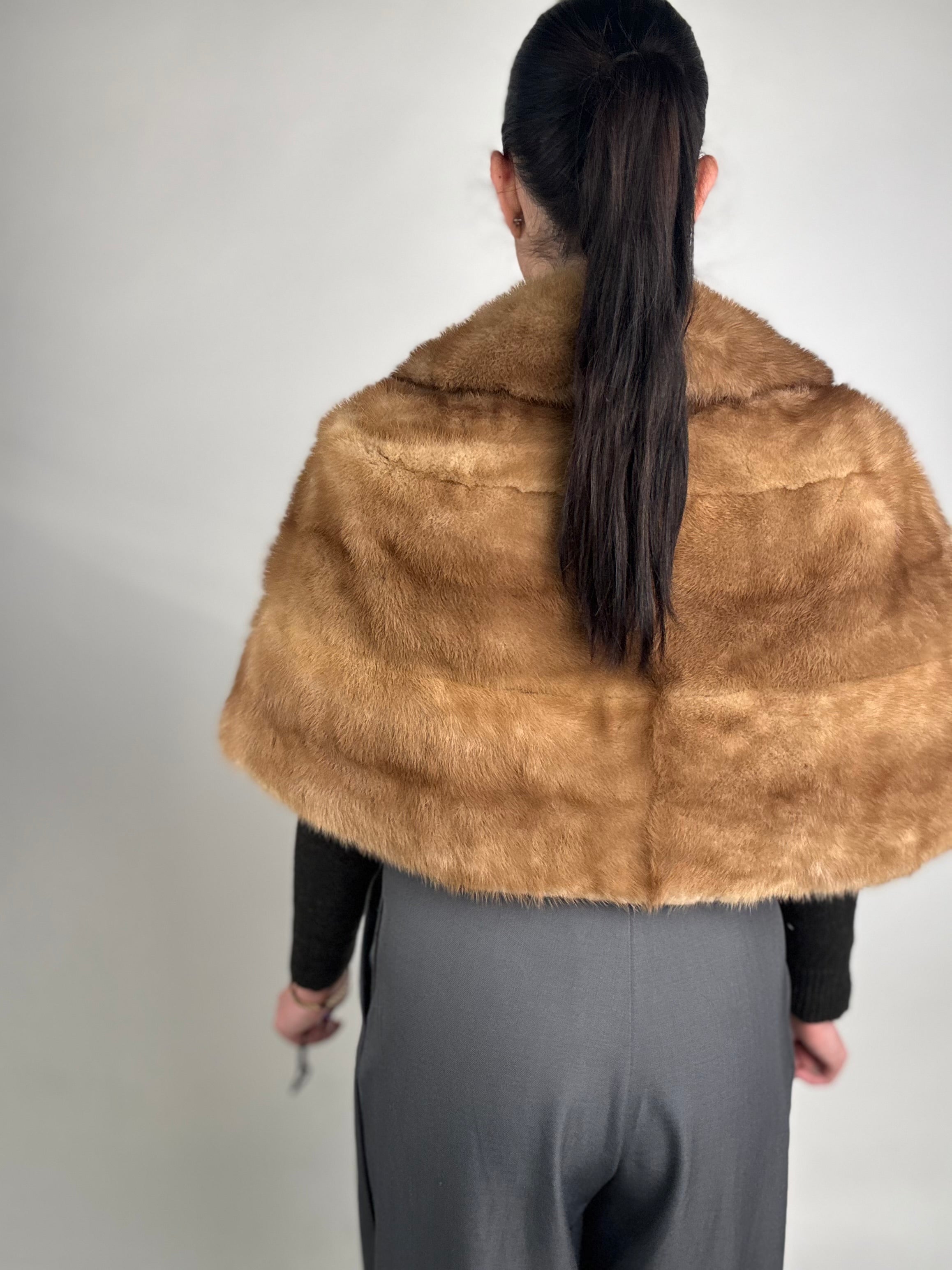 Mink Bomber Jacket