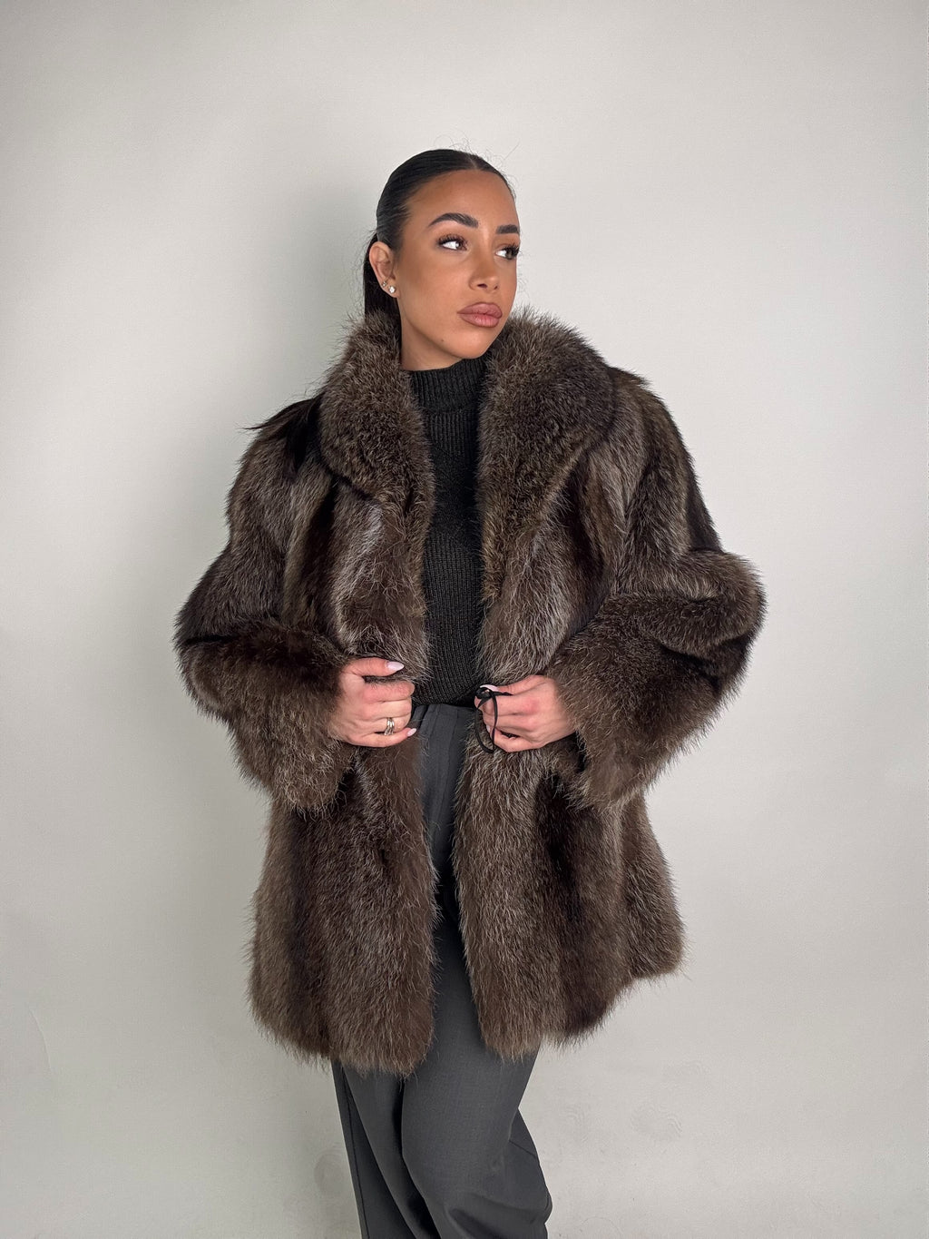 Giacca in marmotta N434