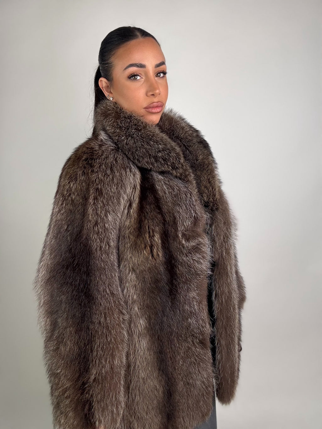 Giacca in marmotta N434