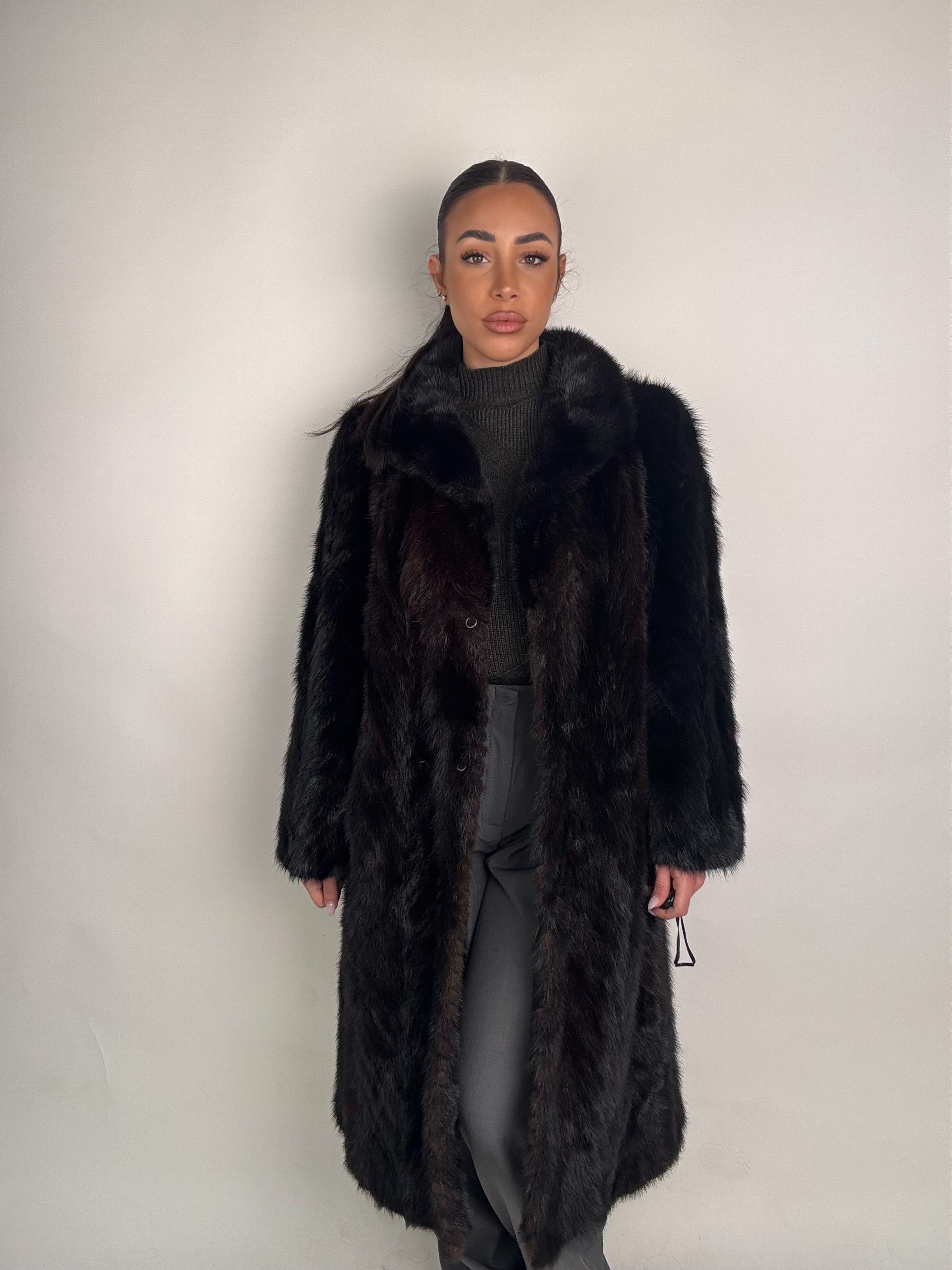 Cappotto in visone N466