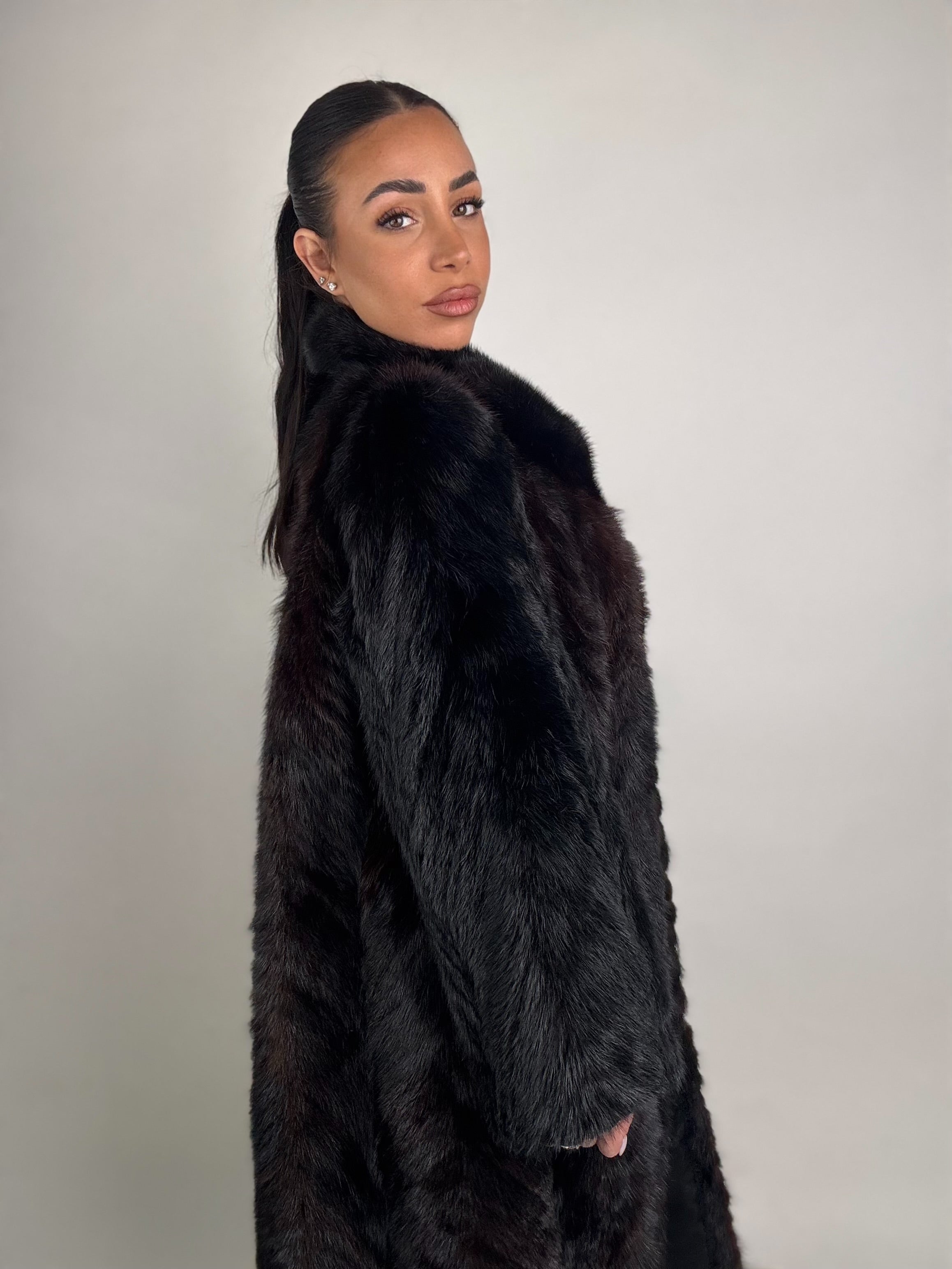 Cappotto in visone N466