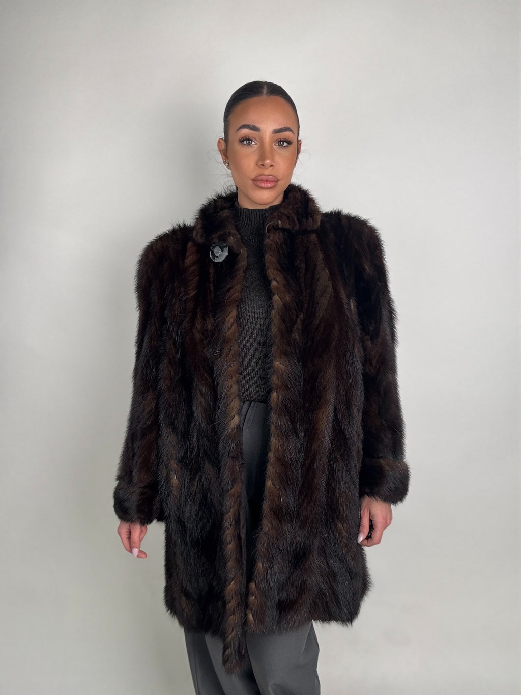 Cappotto in visone N467