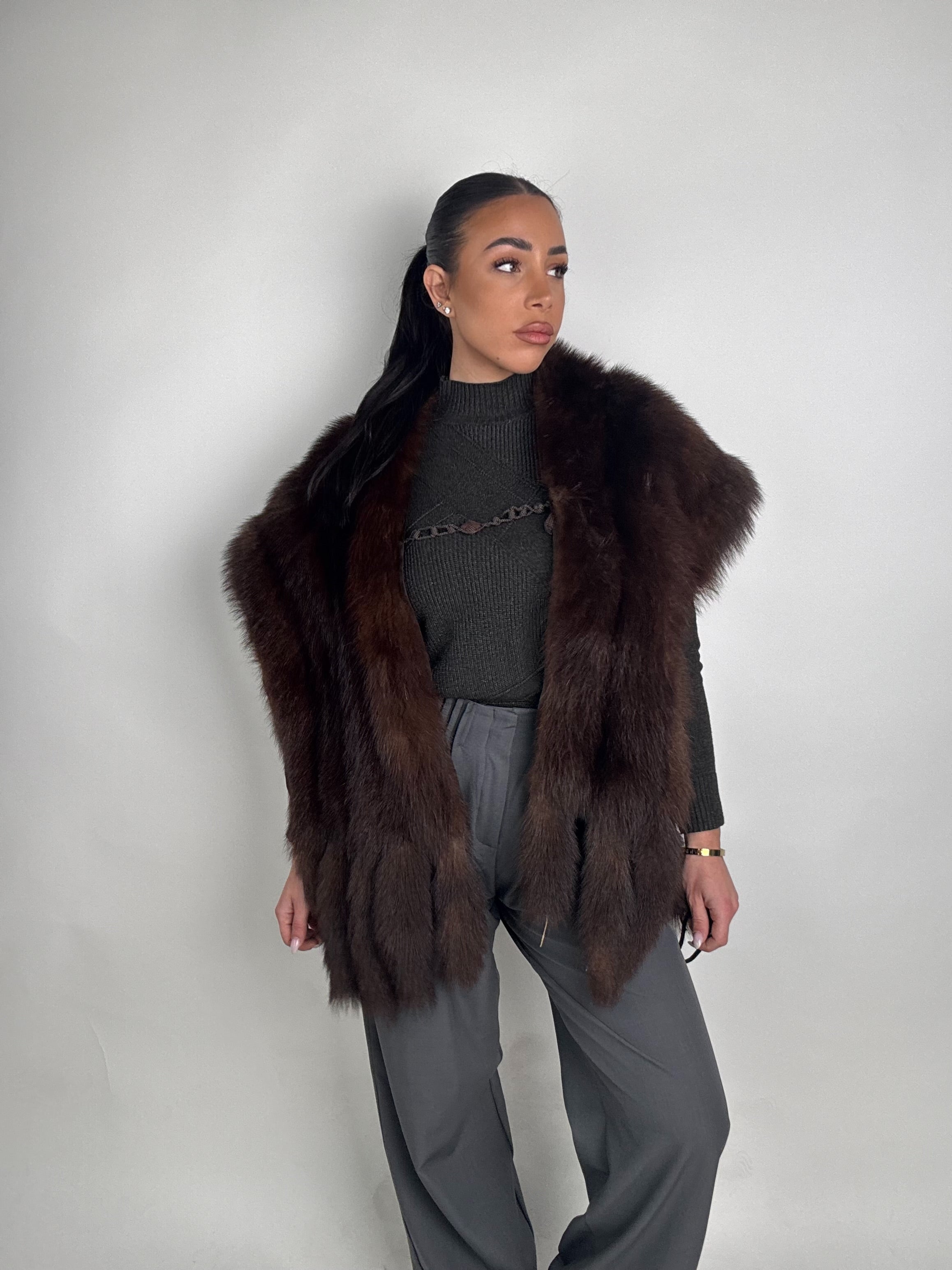 Mink Bomber Jacket