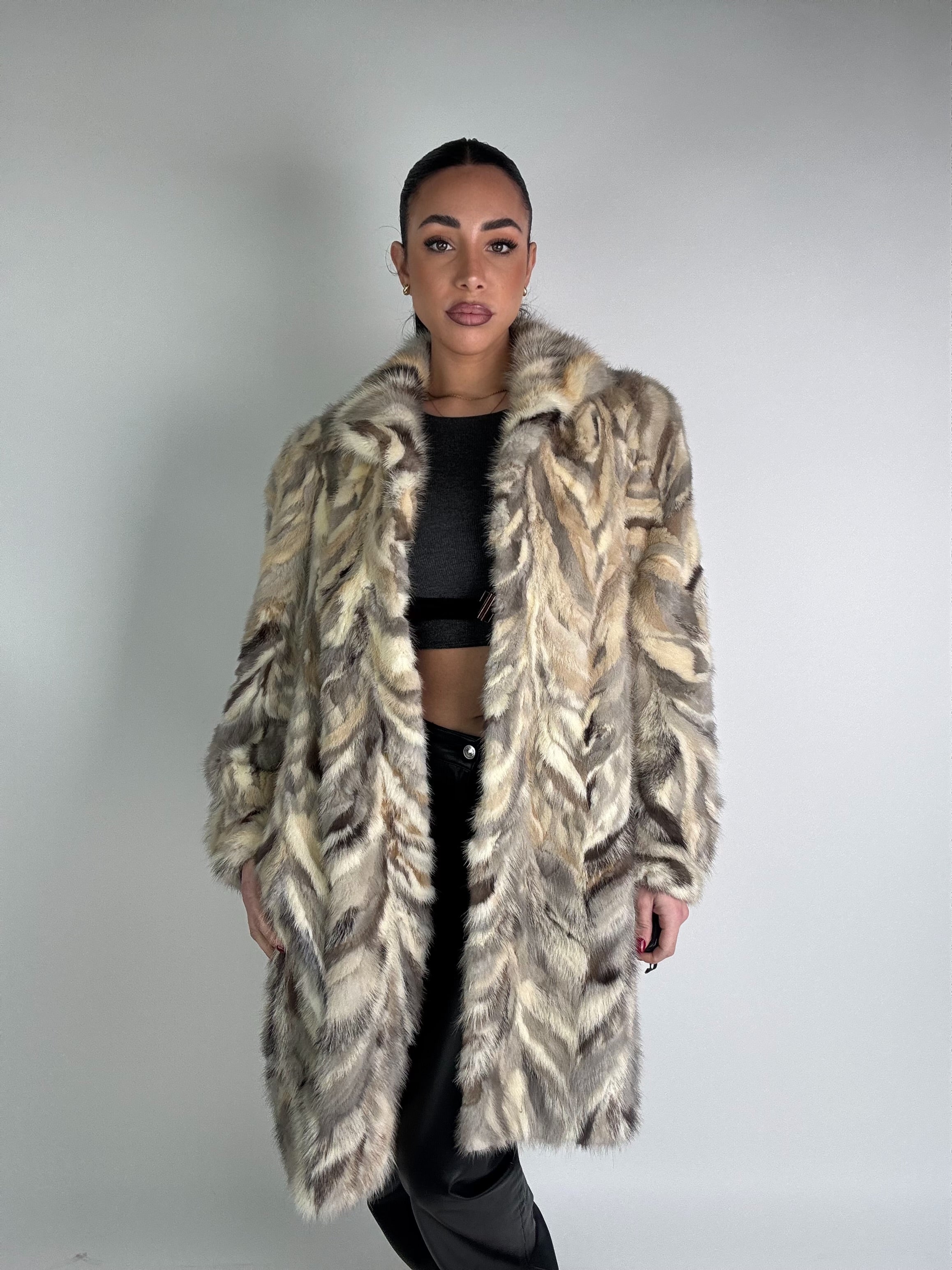 Cappotto in visone N544
