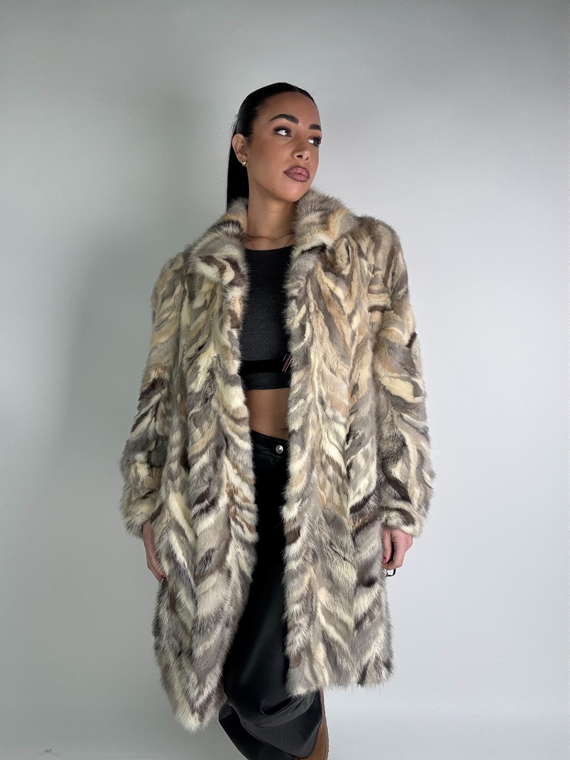 Cappotto in visone N544
