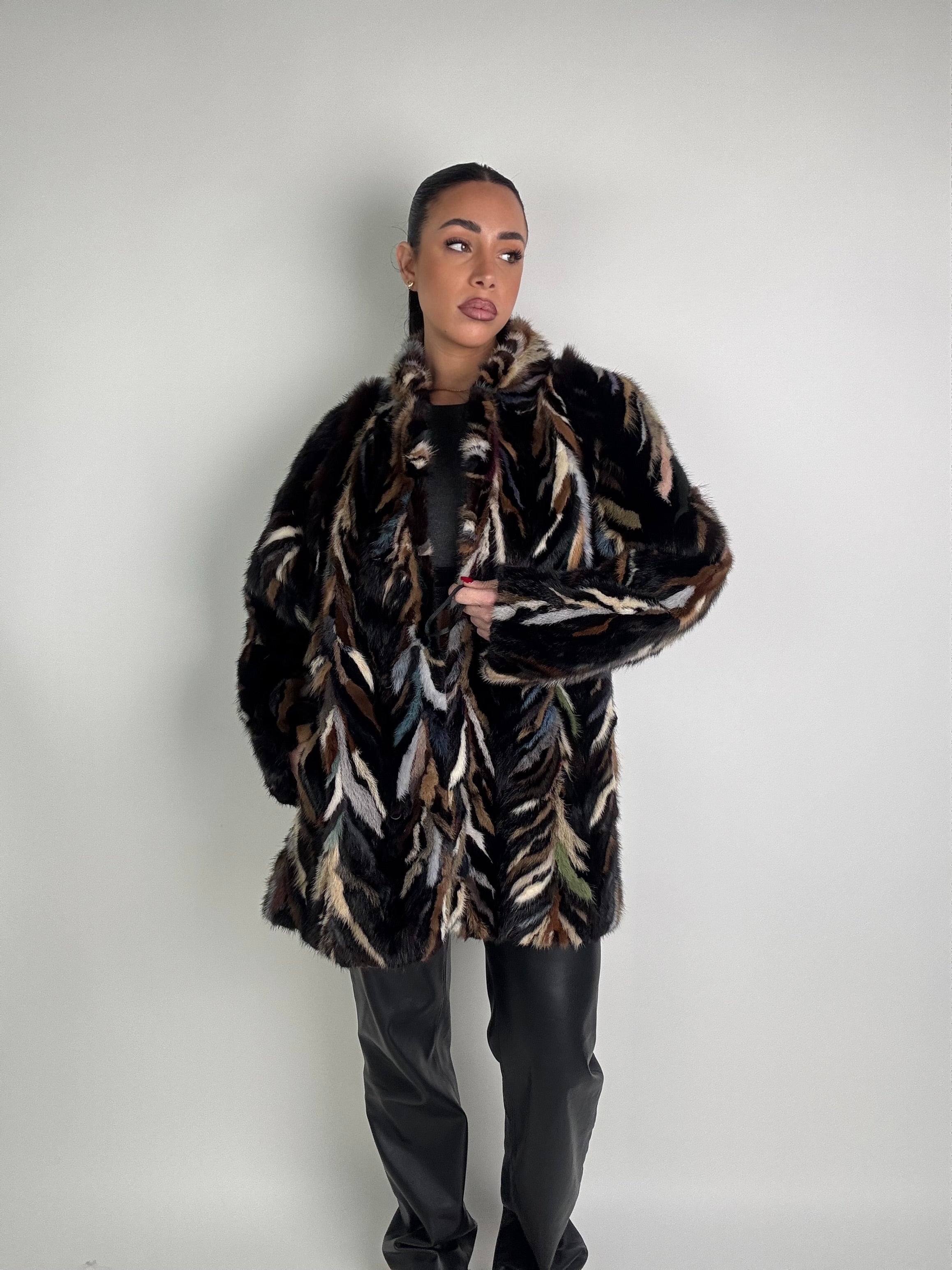 Cappotto in visone N545