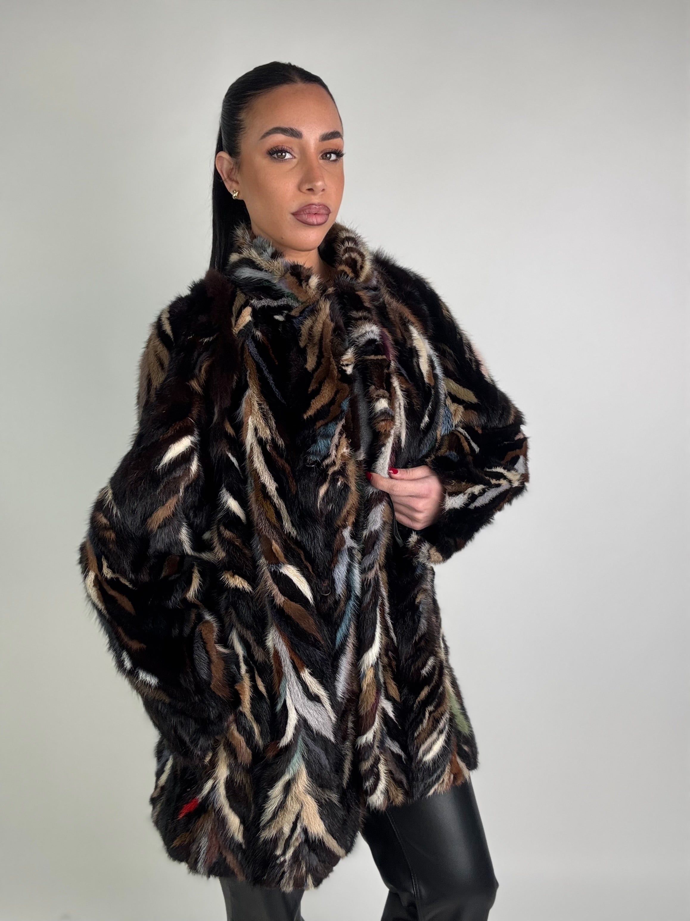 Cappotto in visone N545