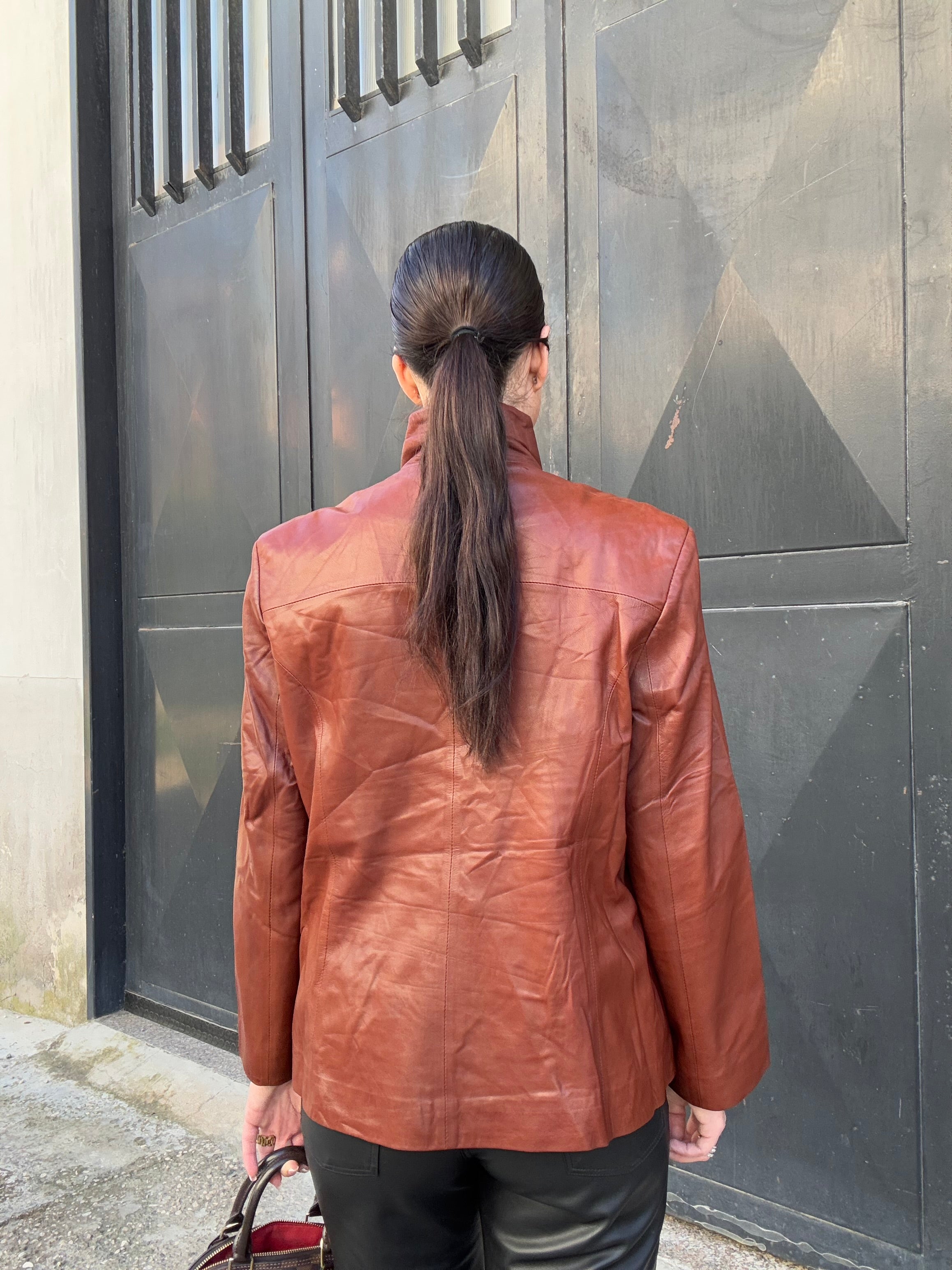 Giacca in pelle