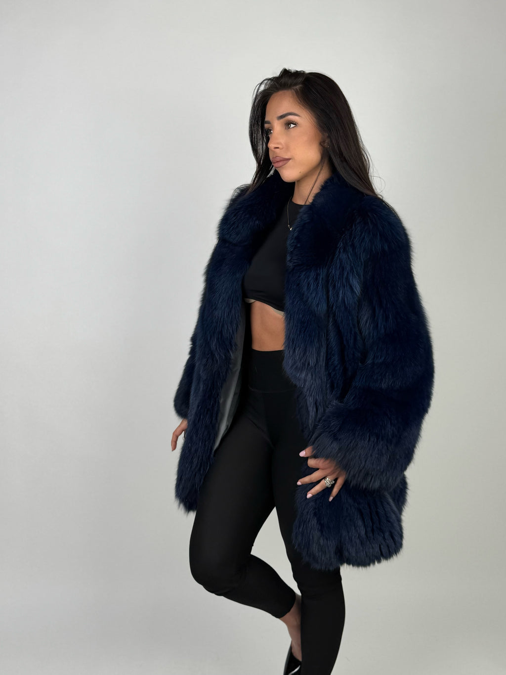 Mink Bomber Jacket