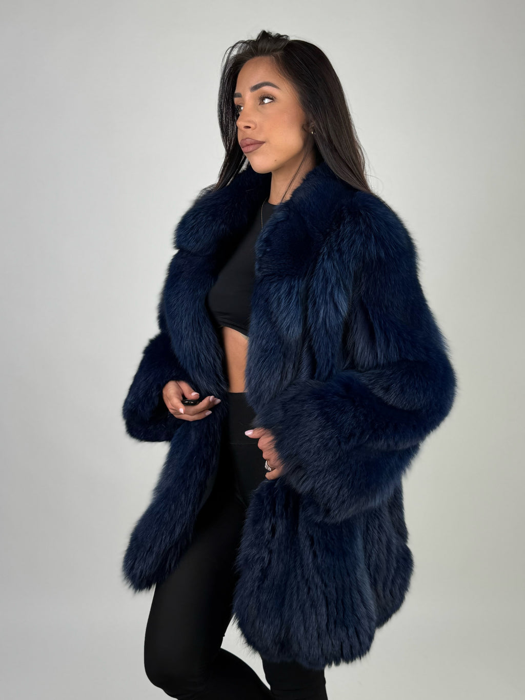 Mink Bomber Jacket